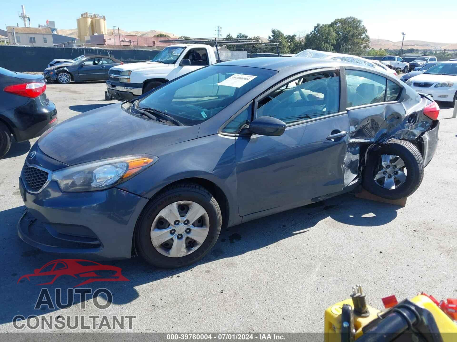 KIA FORTE 2016 - KNAFK4A69G5577408