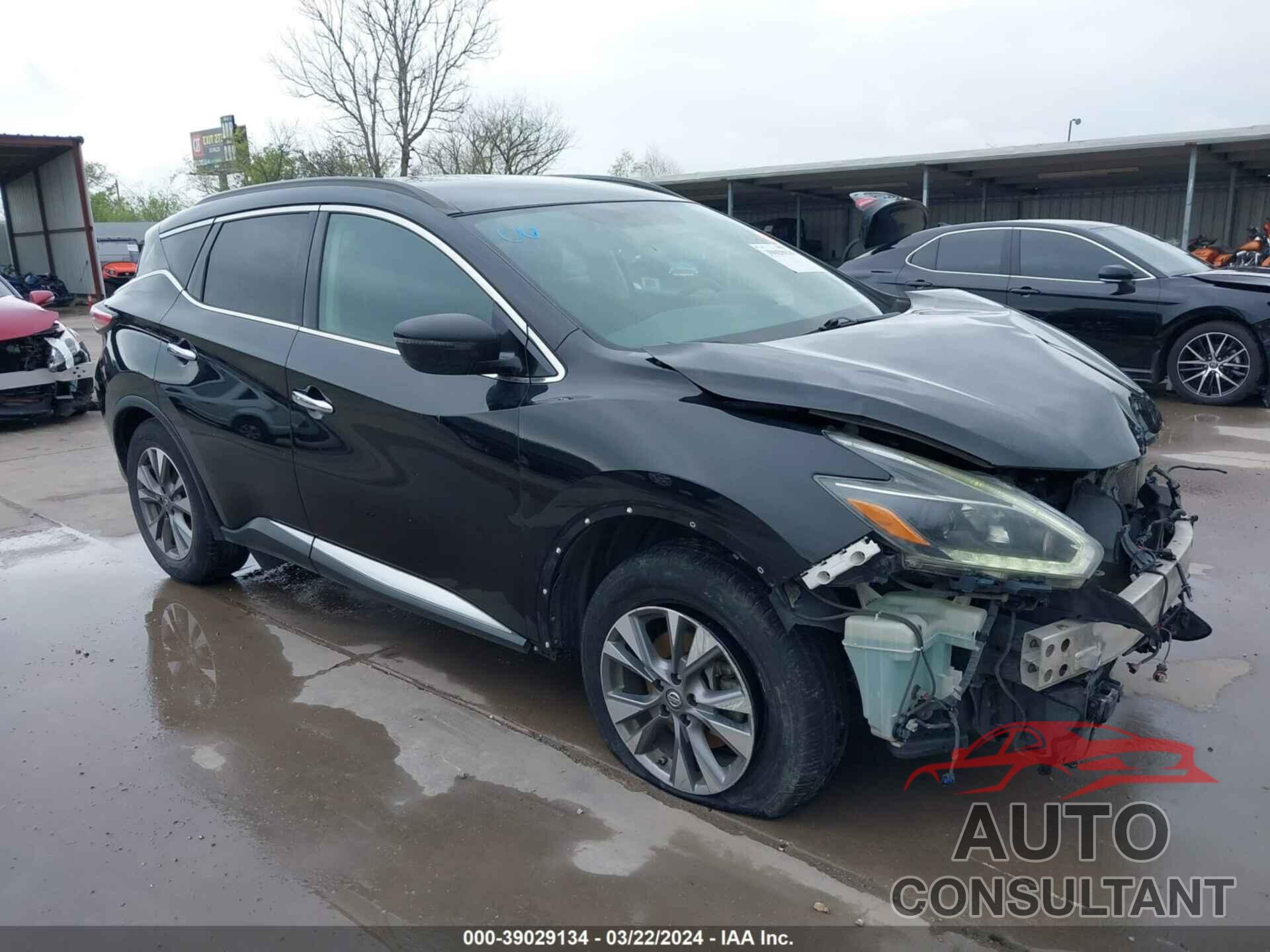 NISSAN MURANO 2018 - 5N1AZ2MG2JN122128