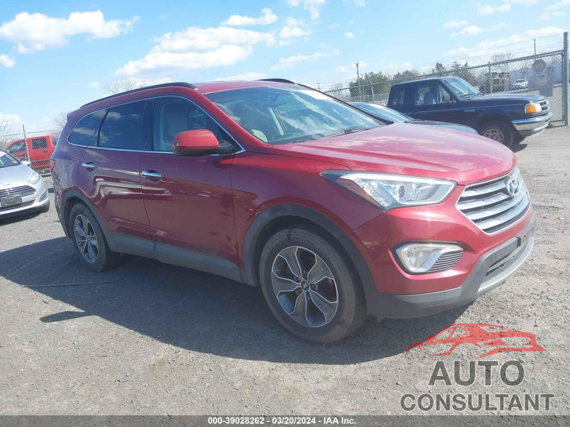 HYUNDAI SANTA FE 2016 - KM8SMDHF4GU152391