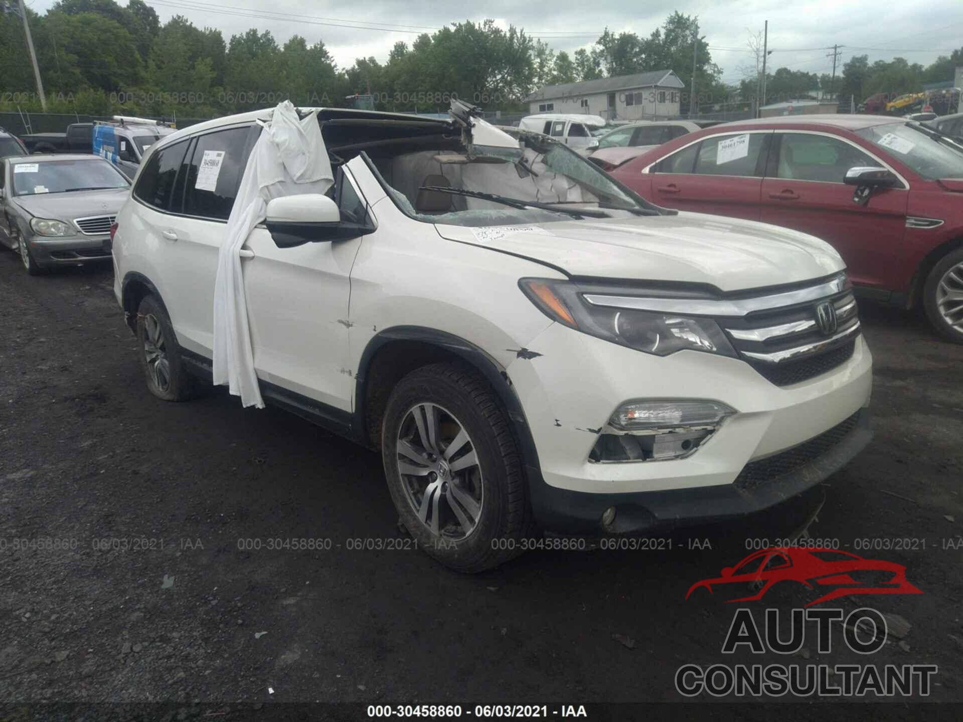HONDA PILOT 2017 - 5FNYF6H67HB017579