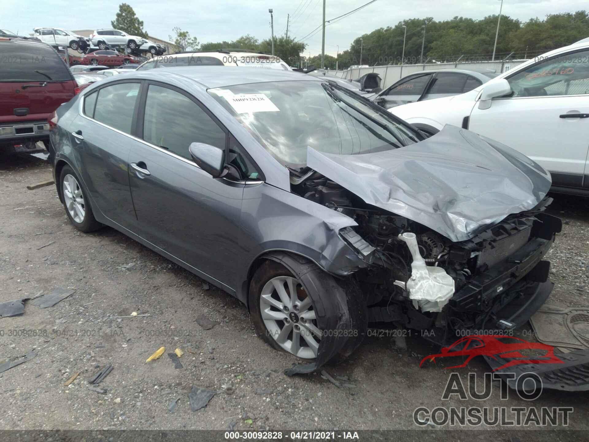 KIA FORTE 2017 - 3KPFL4A77HE100362