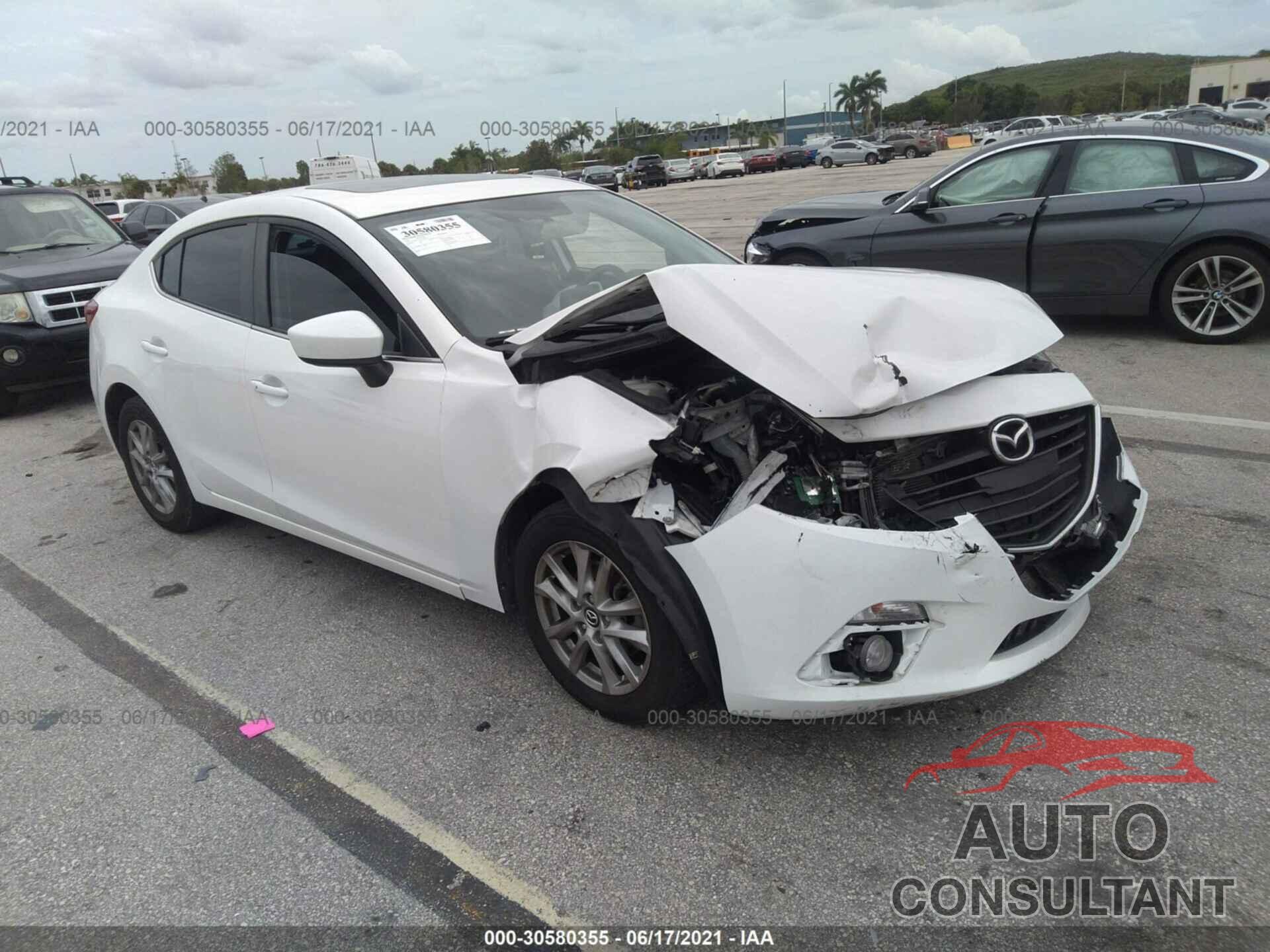 MAZDA MAZDA3 2016 - JM1BM1X72G1338932