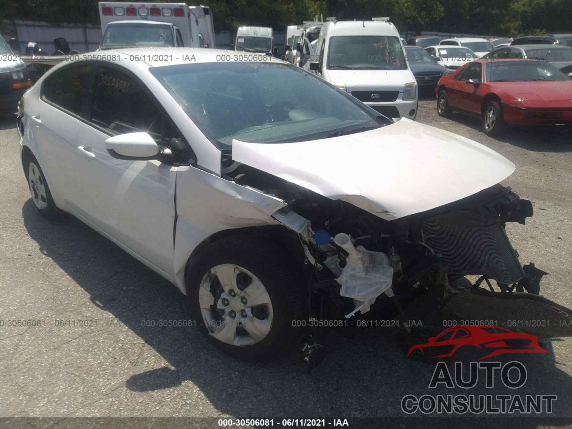 KIA FORTE 2017 - 3KPFL4A7XHE053943