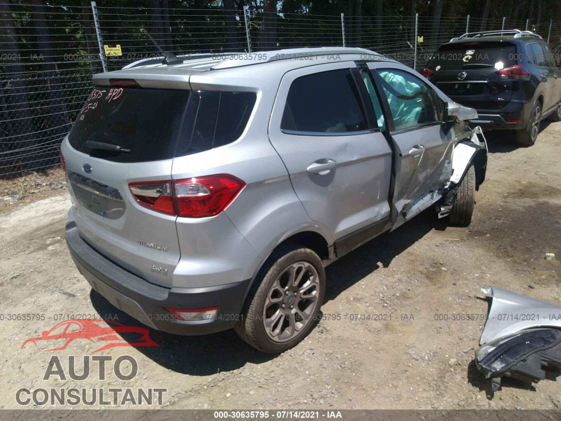 FORD ECOSPORT 2020 - MAJ6S3KL3LC328535