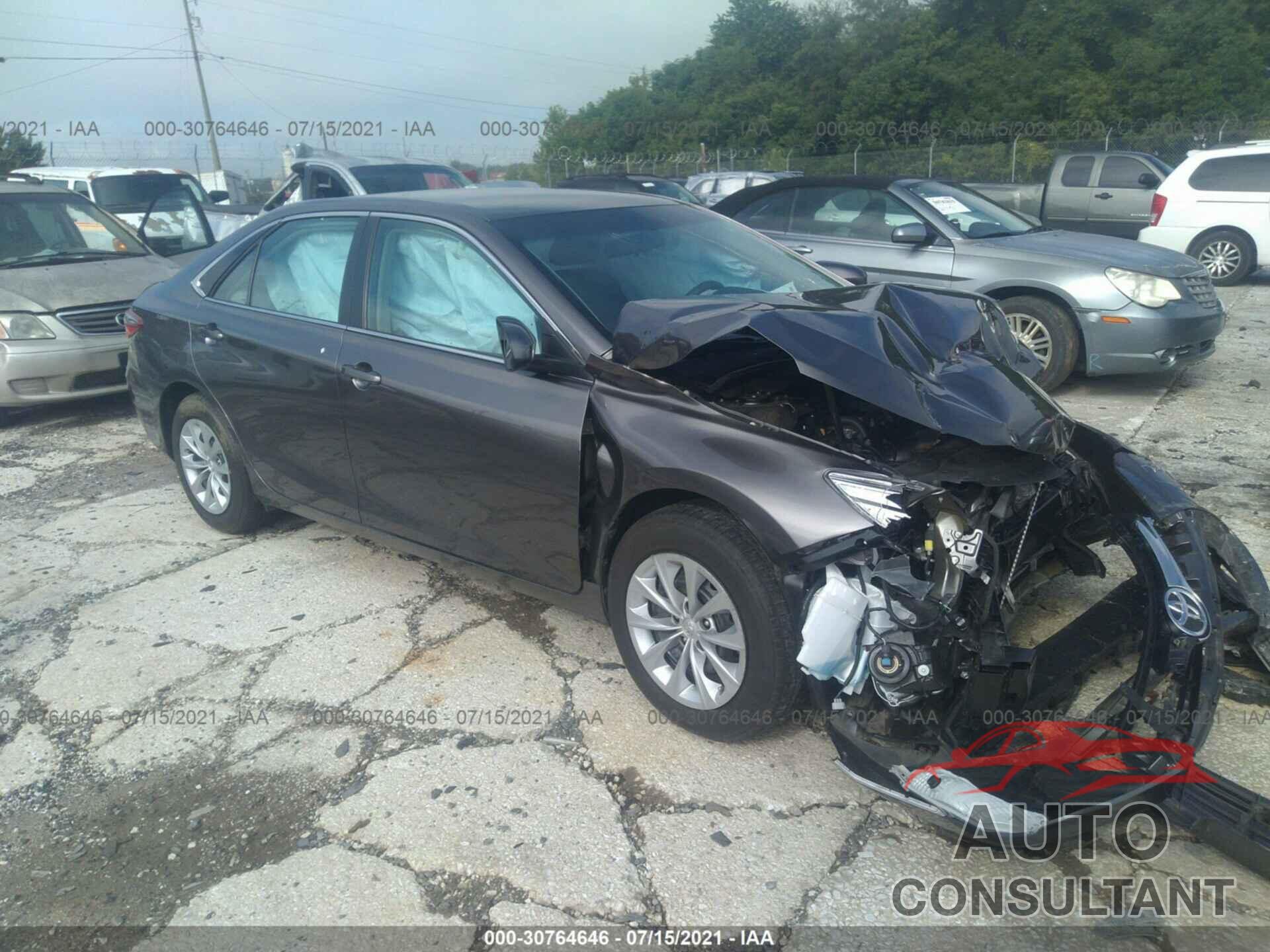 TOYOTA CAMRY 2016 - 4T4BF1FK5GR578959