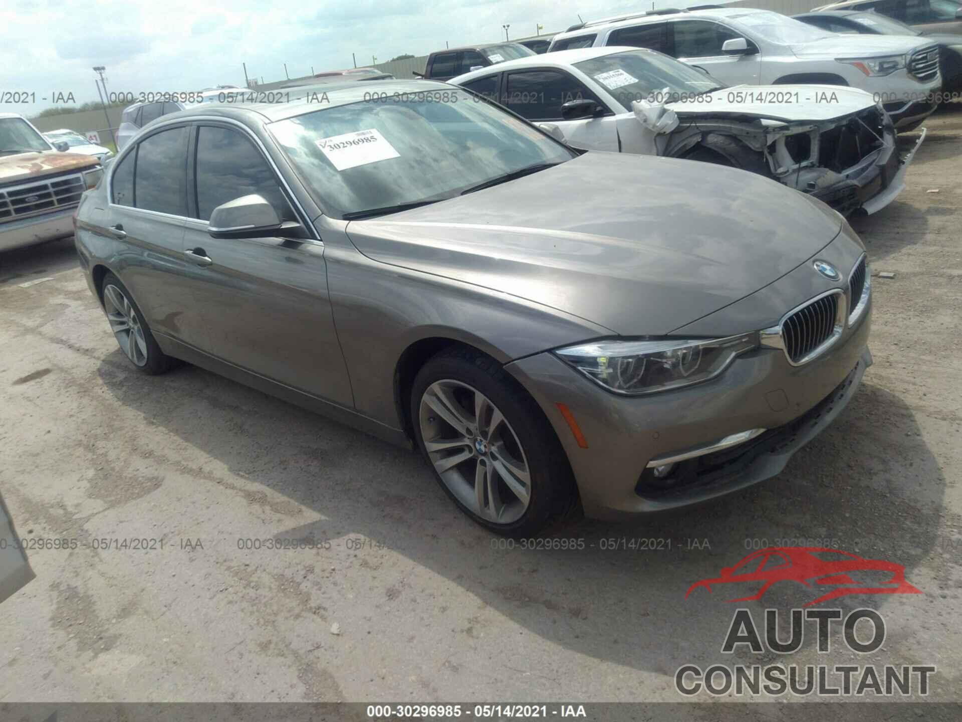 BMW 3 SERIES 2016 - WBA8E9C53GK644359