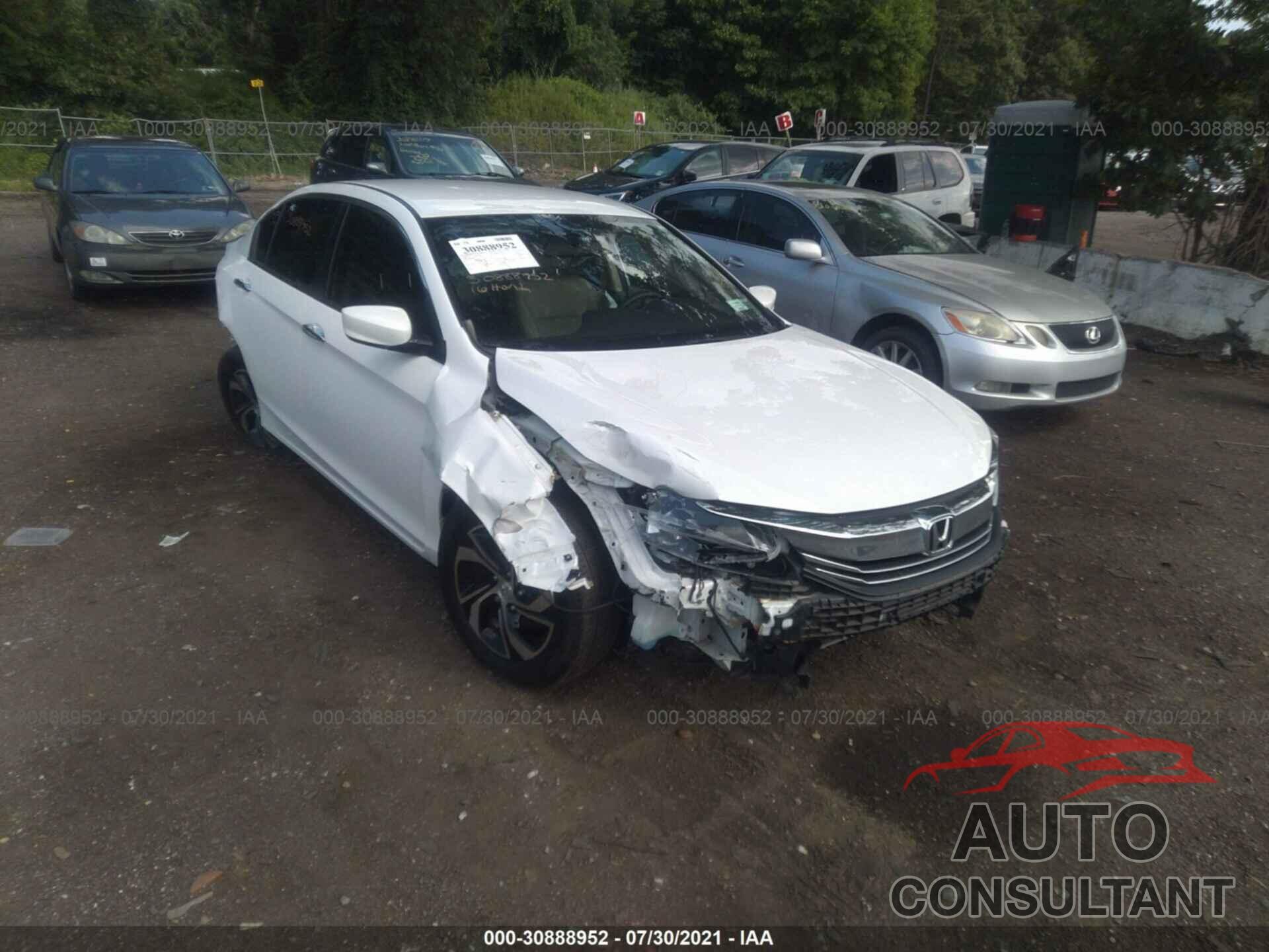 HONDA ACCORD SEDAN 2016 - 1HGCR2F32GA135003