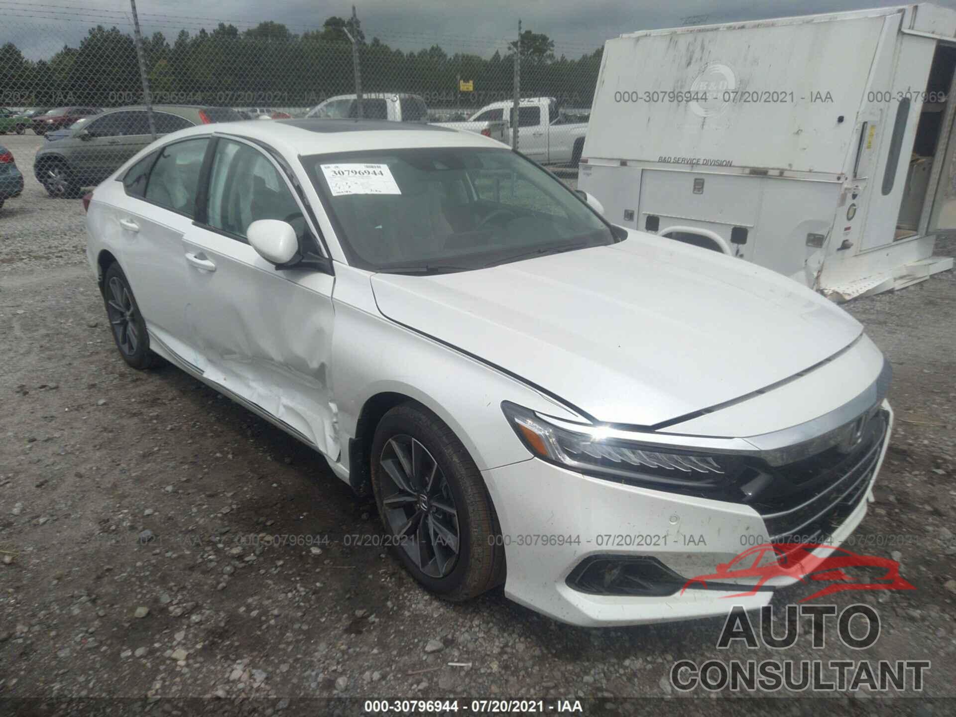 HONDA ACCORD SEDAN 2021 - 1HGCV1F54MA064633