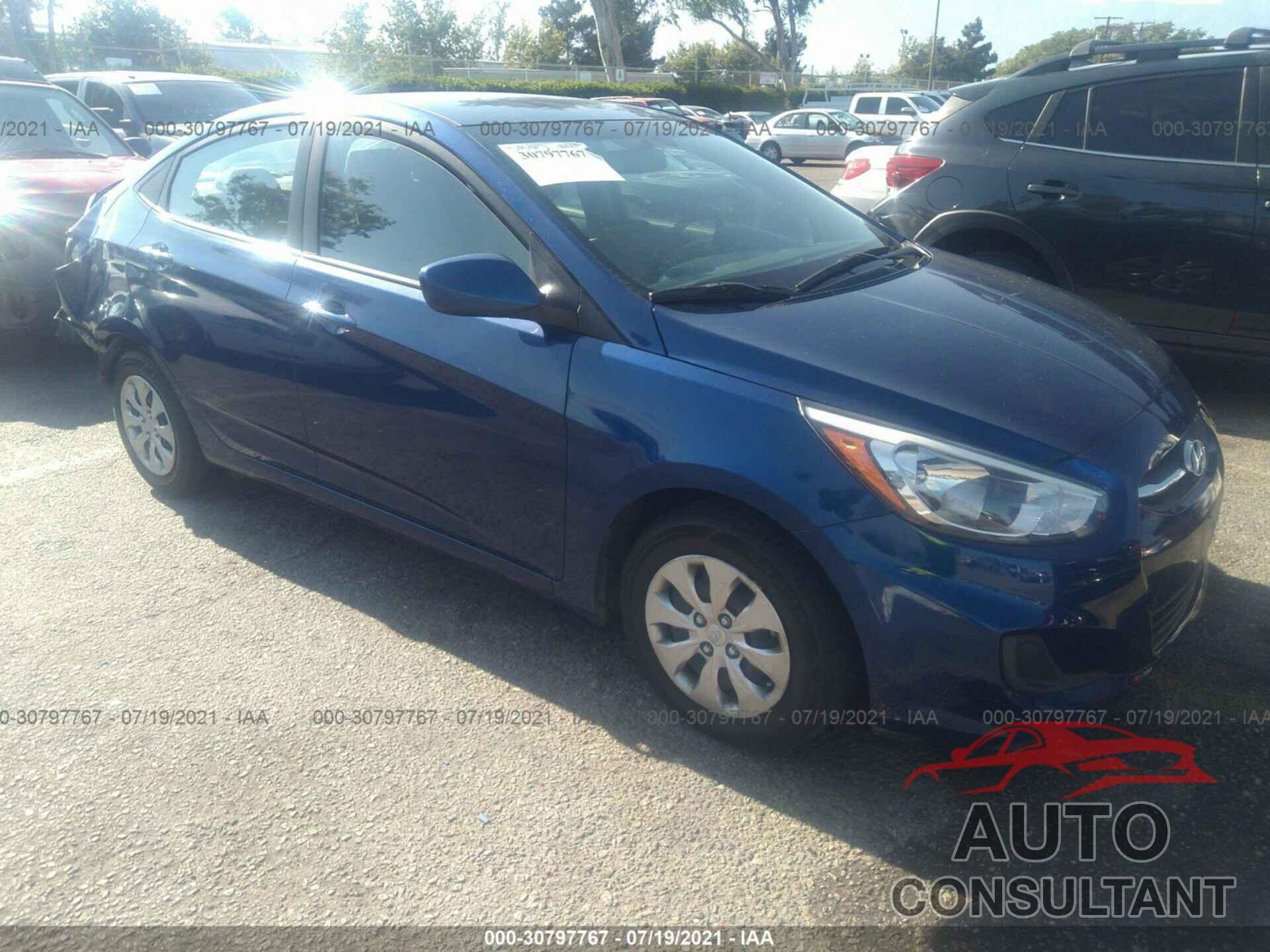 HYUNDAI ACCENT 2017 - KMHCT4AE5HU279533