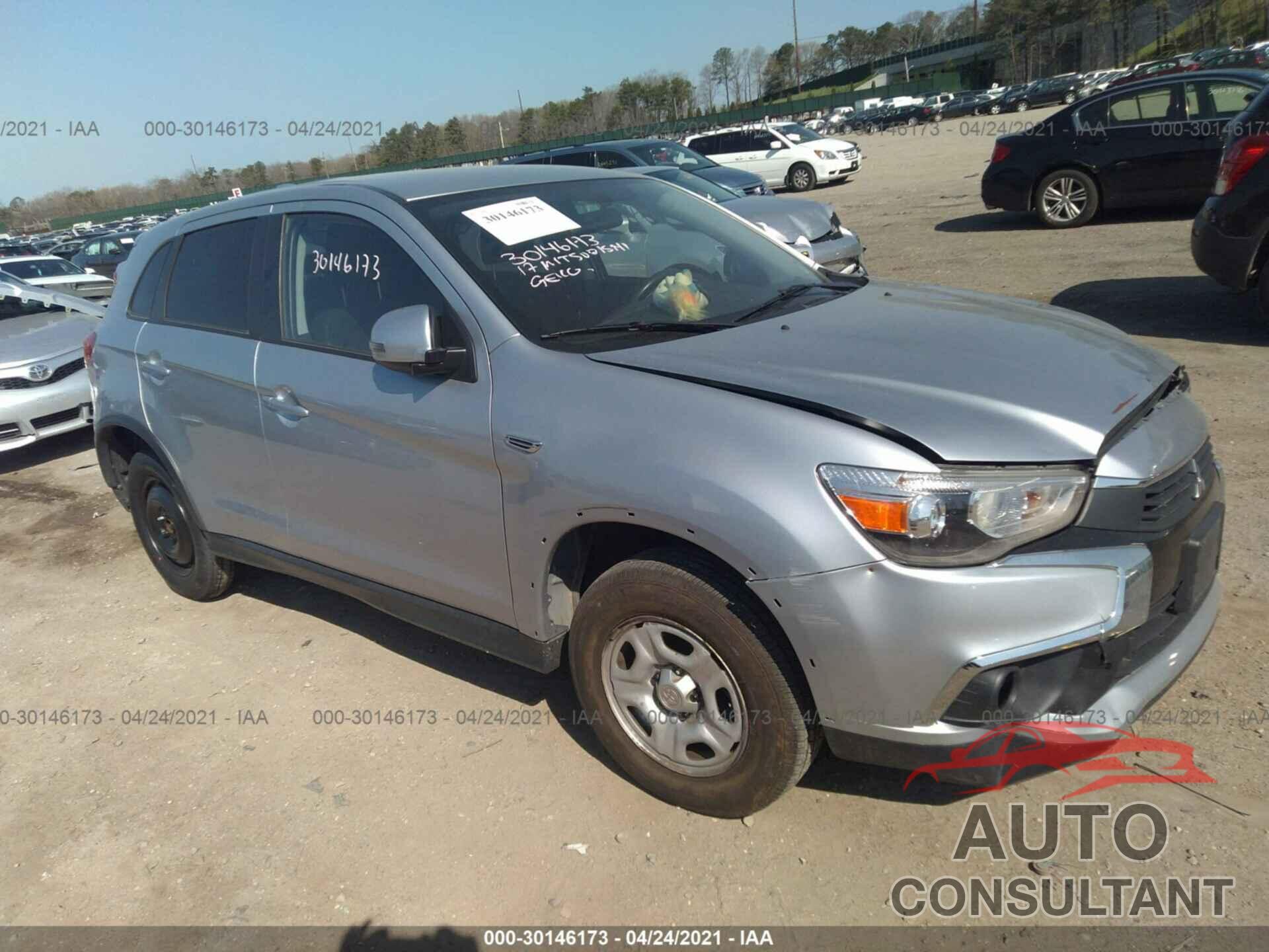 MITSUBISHI OUTLANDER SPORT 2017 - JA4AP3AU1HZ021752