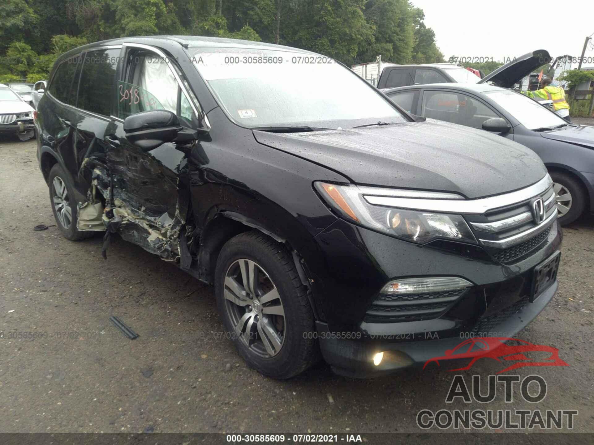 HONDA PILOT 2016 - 5FNYF6H58GB090580