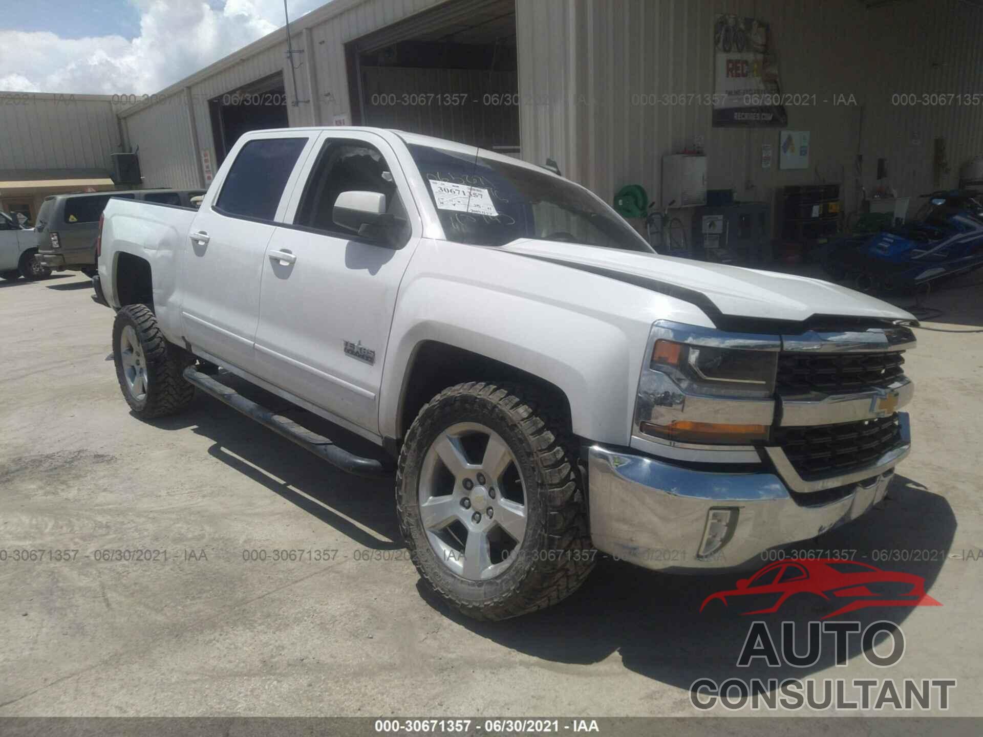 CHEVROLET SILVERADO 1500 2016 - 3GCPCREC6GG118945