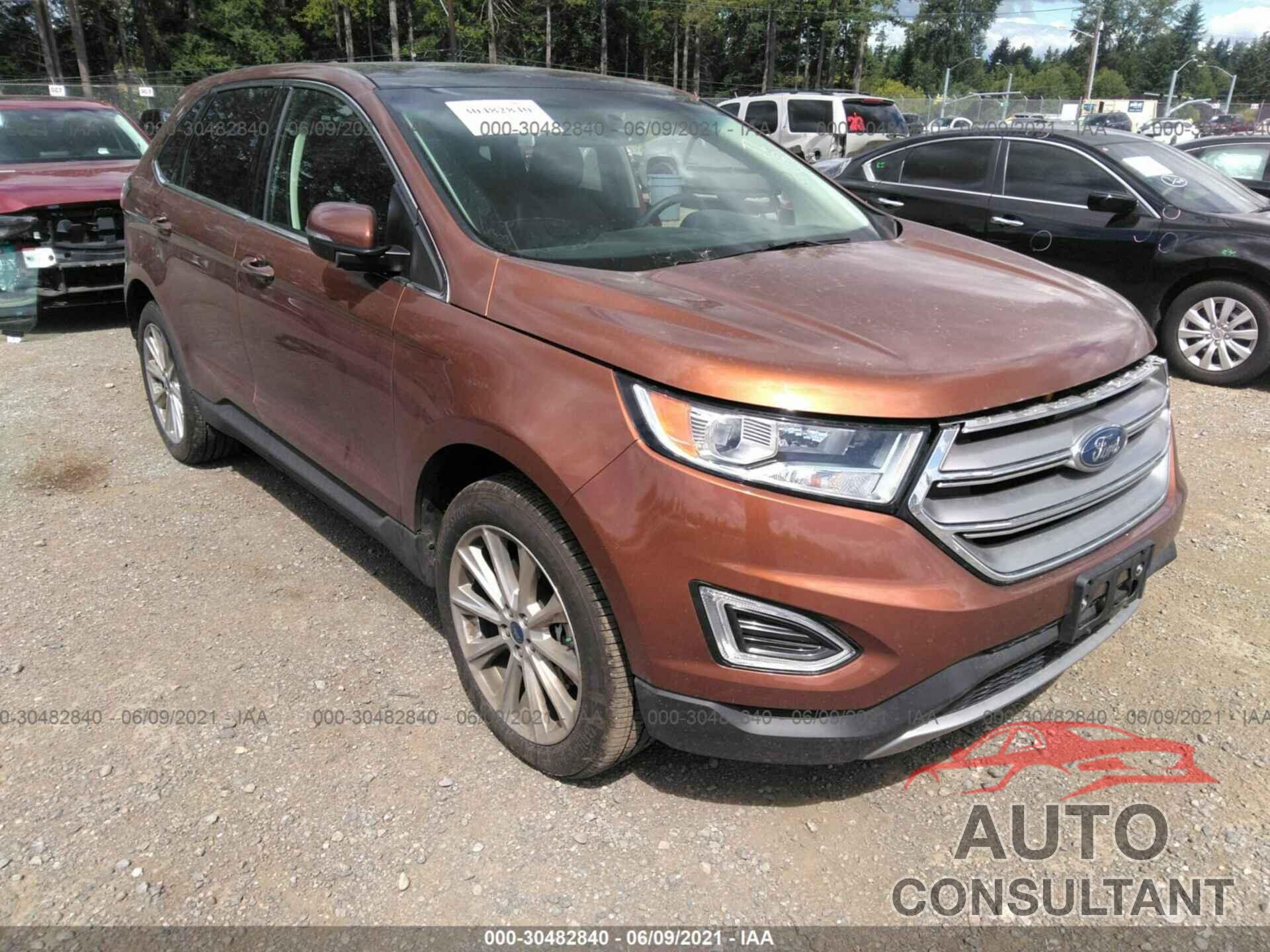 FORD EDGE 2017 - 2FMPK4K98HBC37157