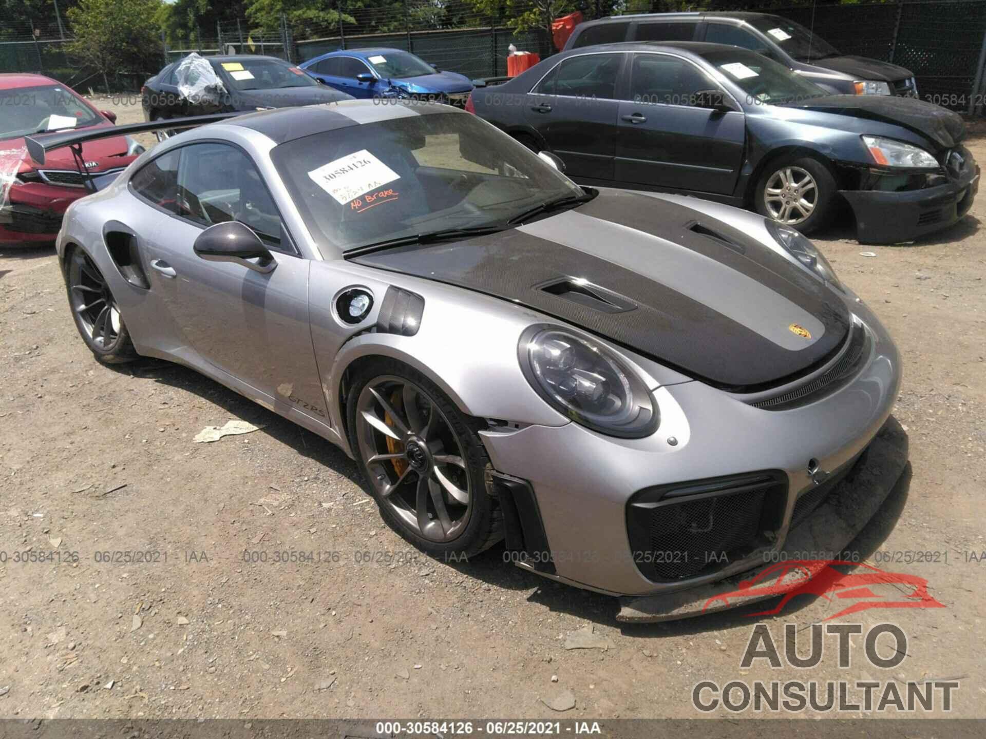 PORSCHE 911 2019 - WP0AE2A95KS155262