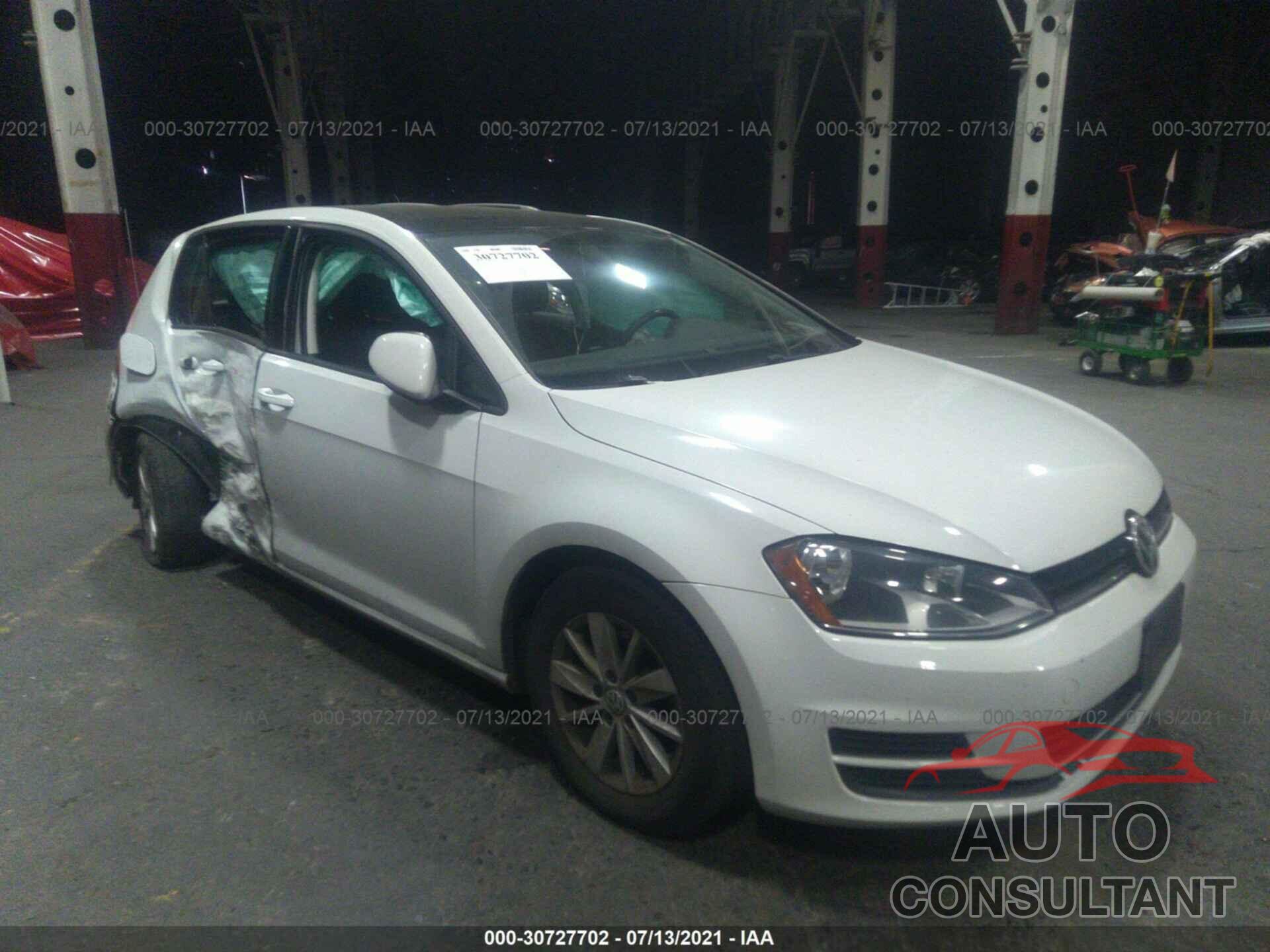 VOLKSWAGEN GOLF 2016 - 3VW217AU9GM010756