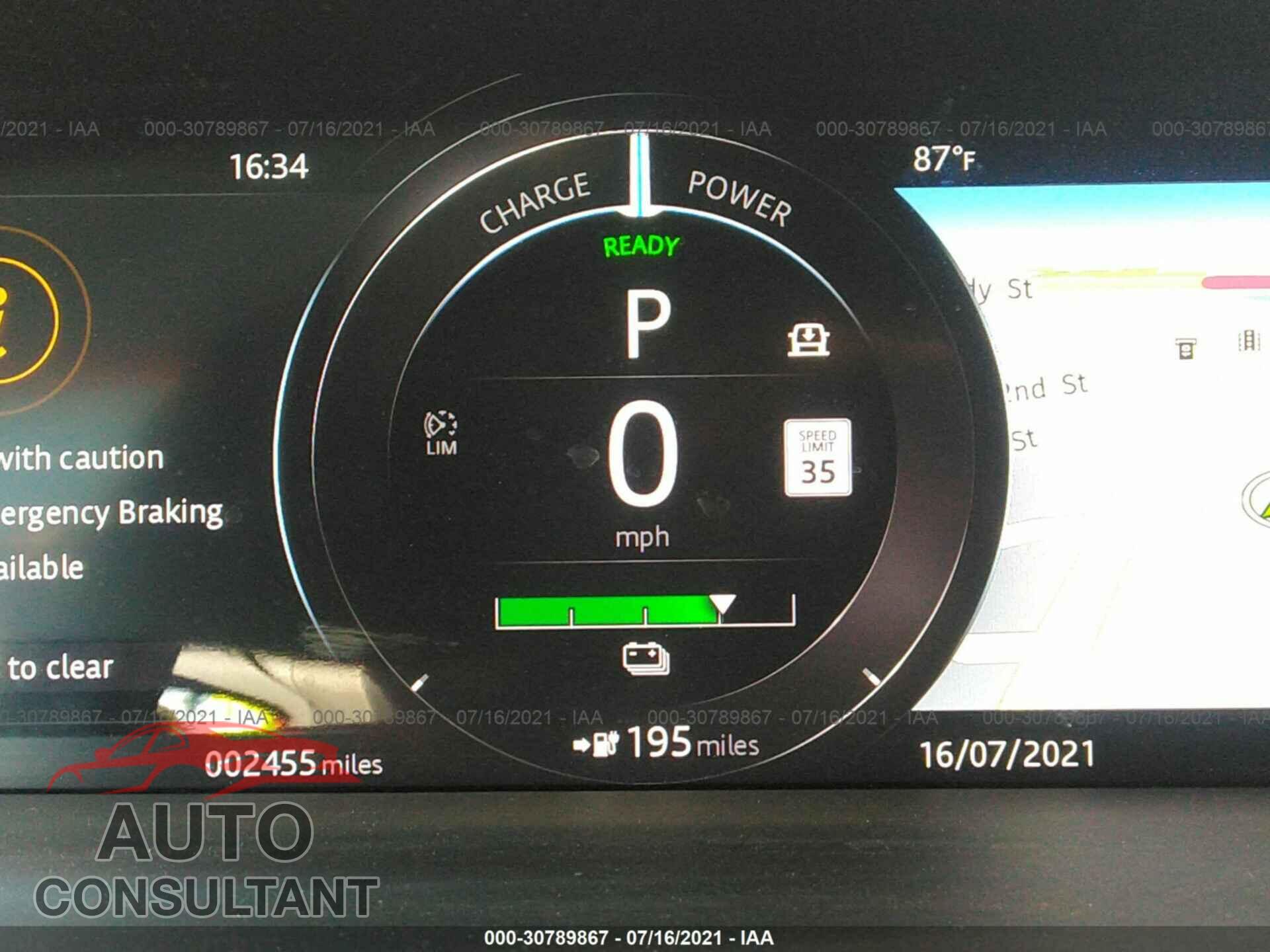JAGUAR I-PACE 2020 - SADHB2S10L1F84565