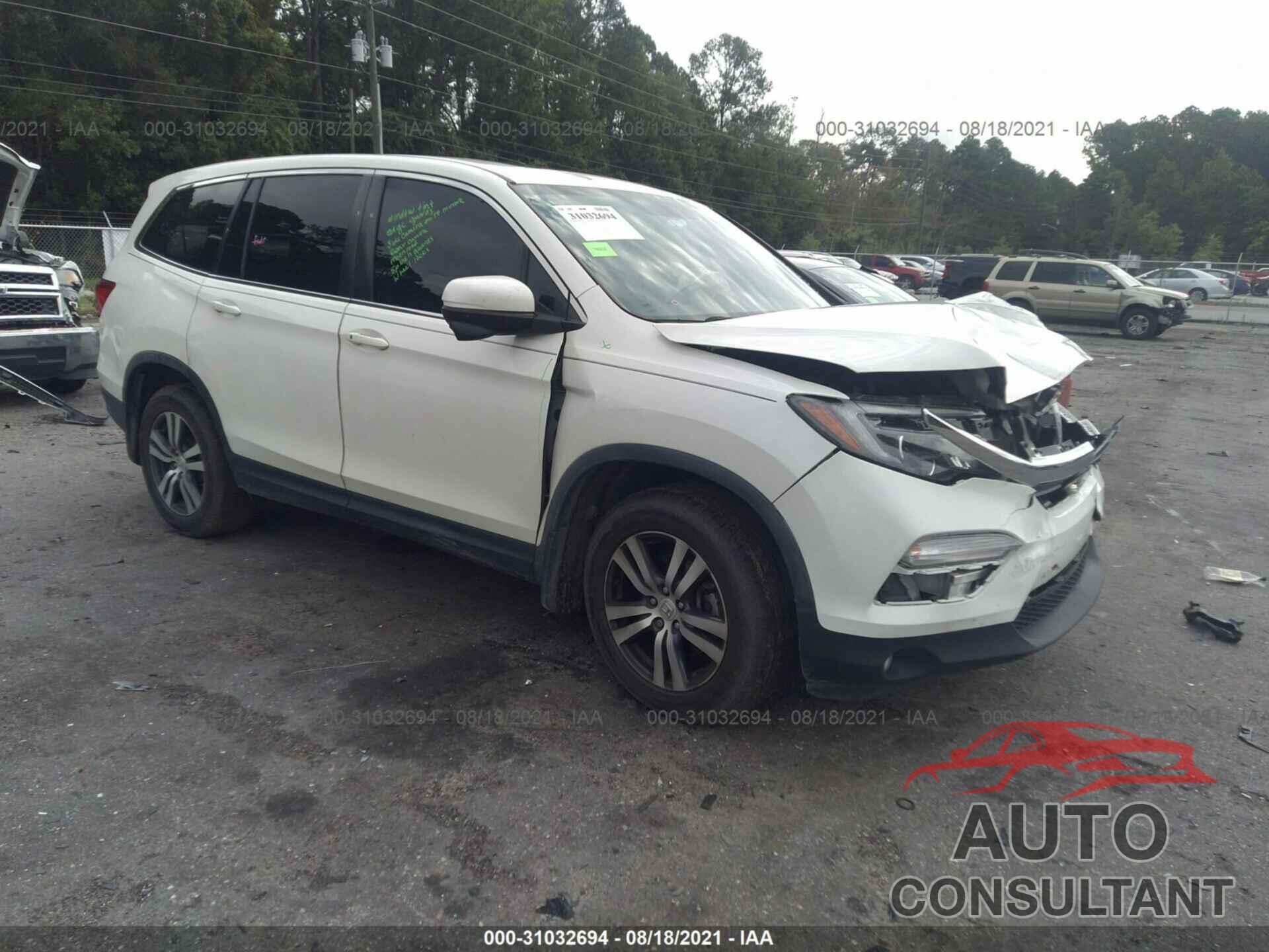 HONDA PILOT 2016 - 5FNYF5H56GB015550