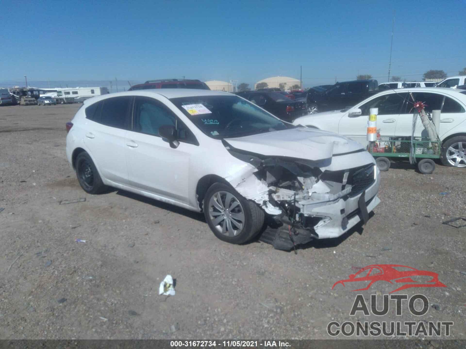 SUBARU IMPREZA 2019 - 4S3GTAB65K3750380