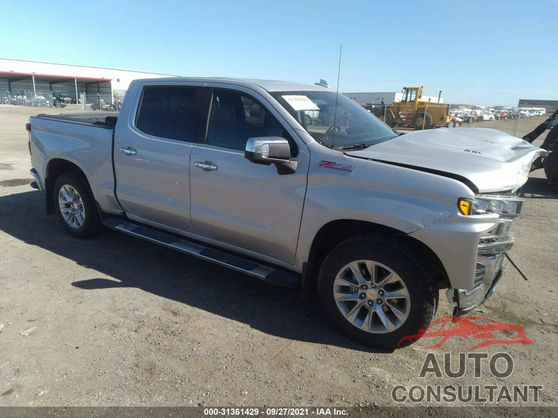 CHEVROLET SILVERADO 1500 2020 - 1GCUYGEL0LZ299835