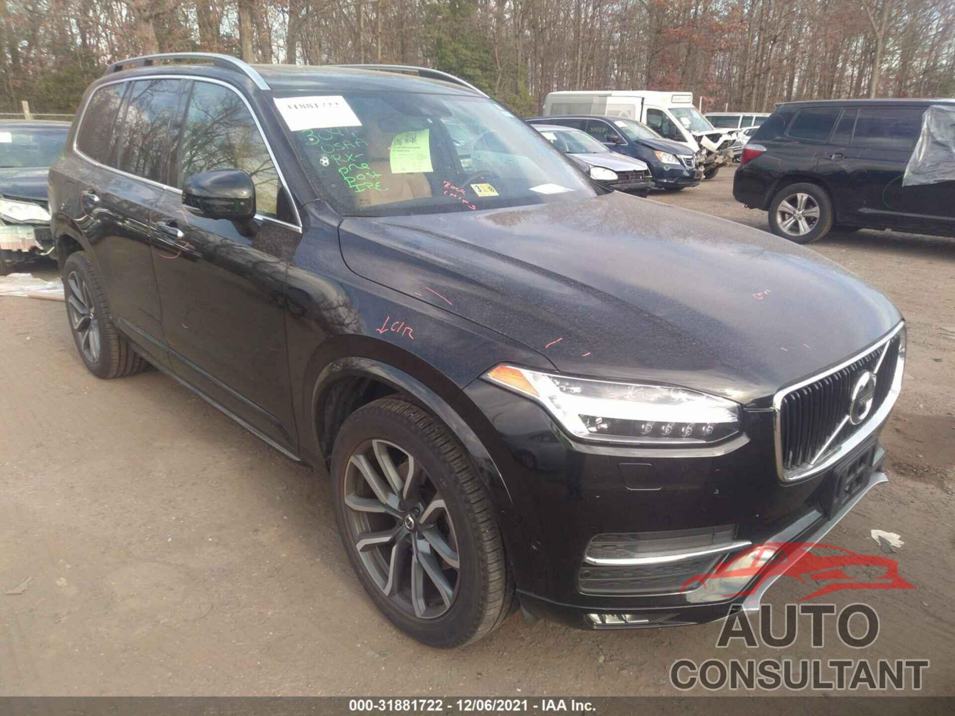 VOLVO XC90 2017 - YV4A22PKXH1162531