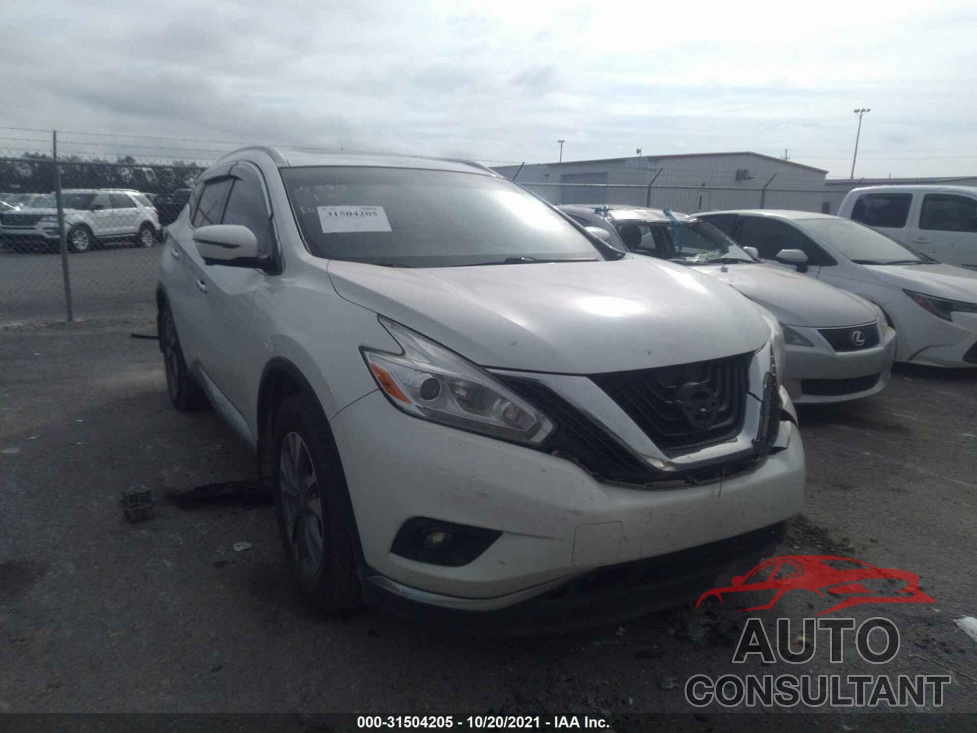 NISSAN MURANO 2017 - 5N1AZ2MG8HN128977