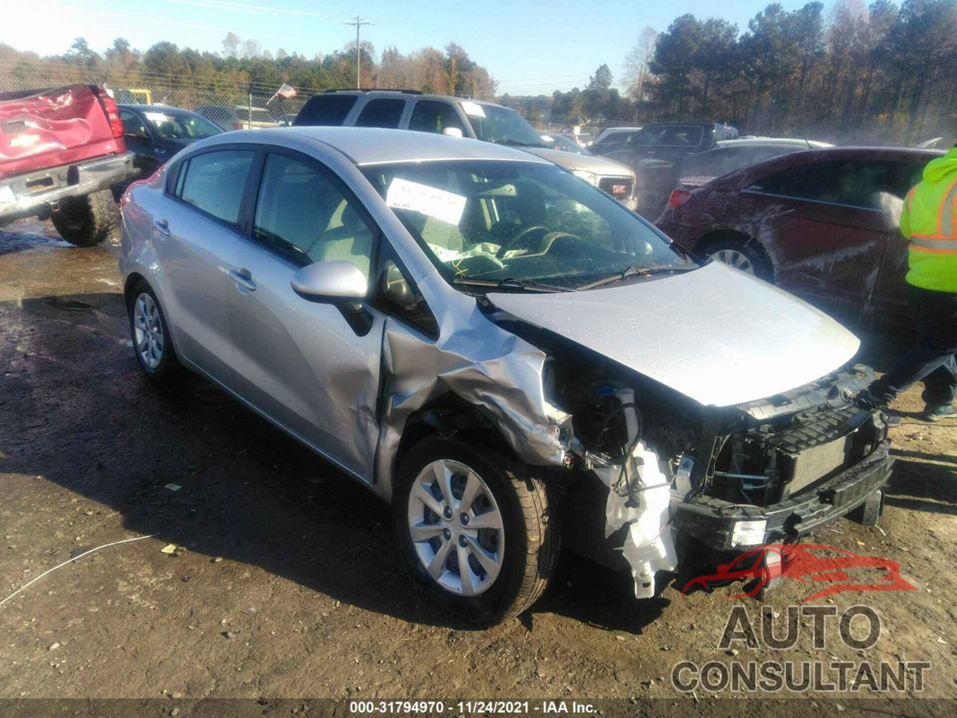 KIA RIO 2016 - KNADM4A36G6696258
