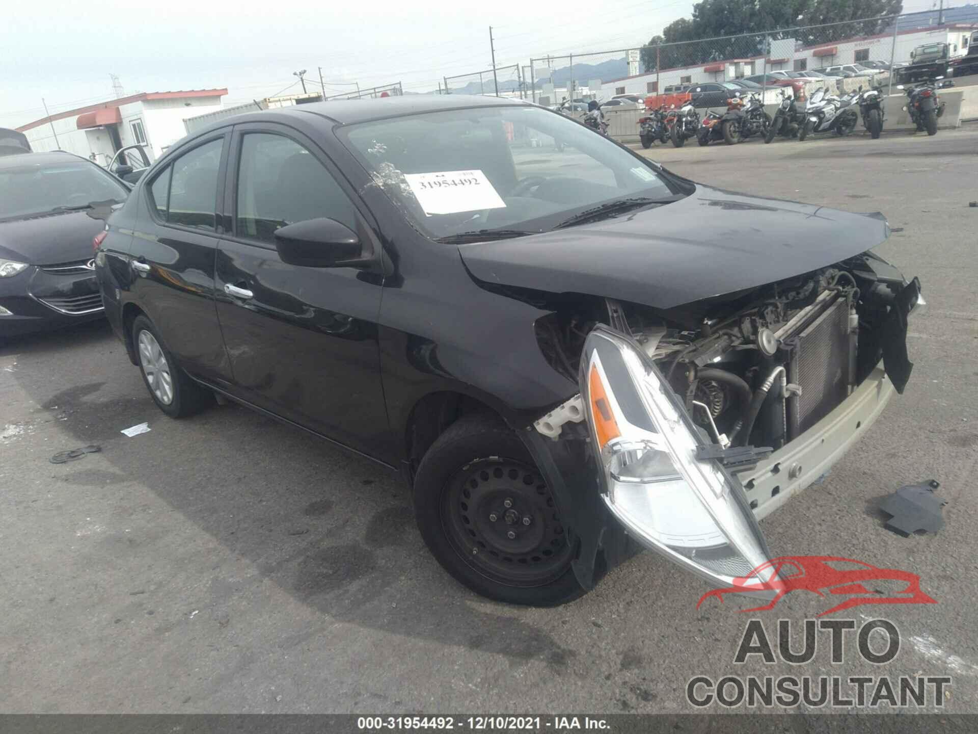 NISSAN VERSA 2016 - 3N1CN7APXGL905929
