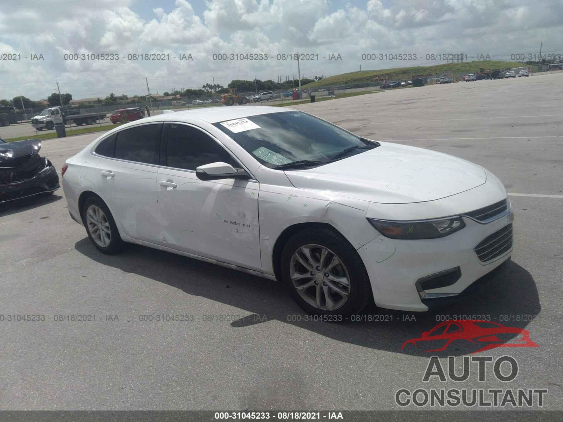 CHEVROLET MALIBU 2017 - 1G1ZE5ST5HF237890