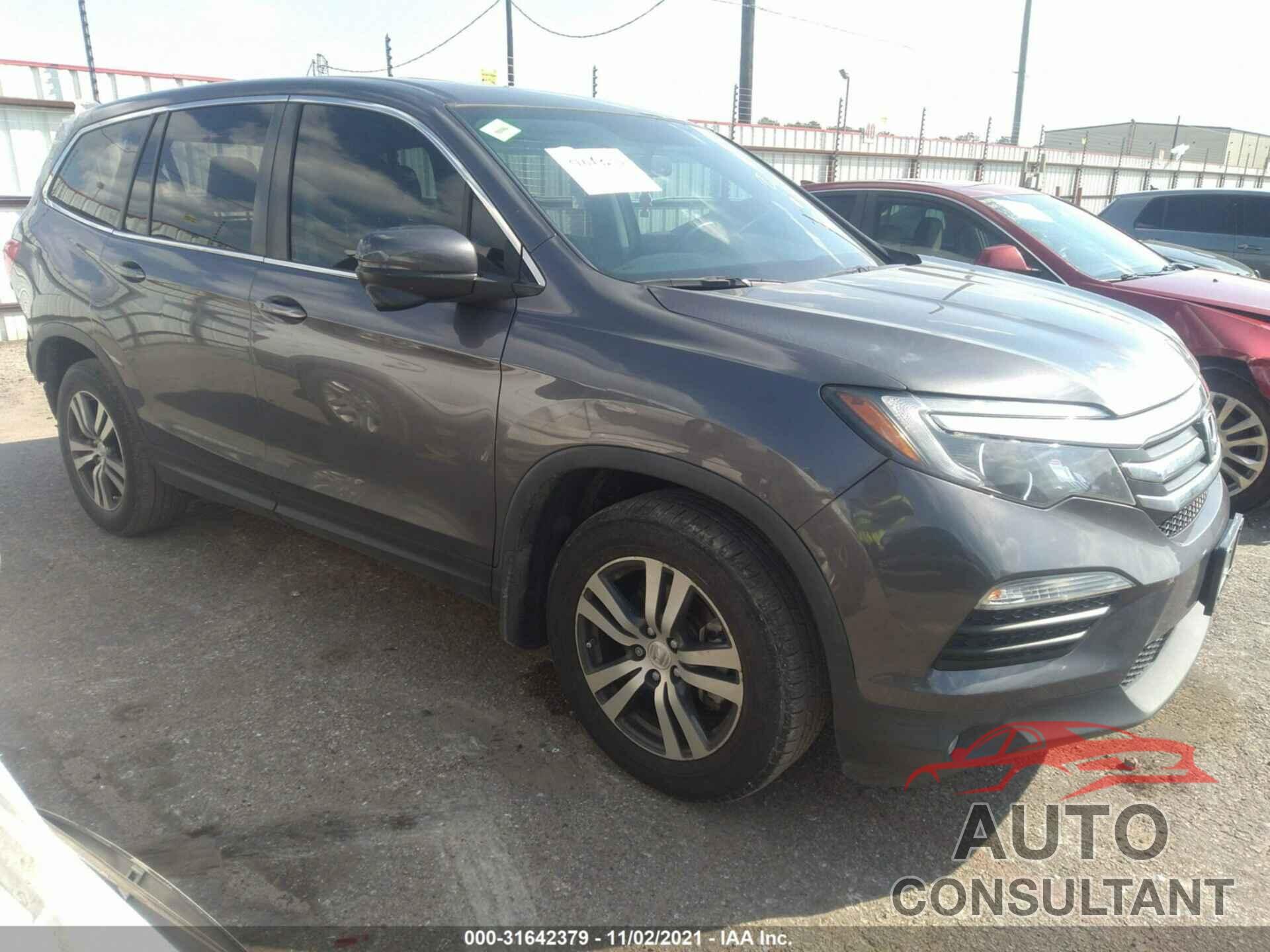 HONDA PILOT 2018 - 5FNYF5H57JB013412