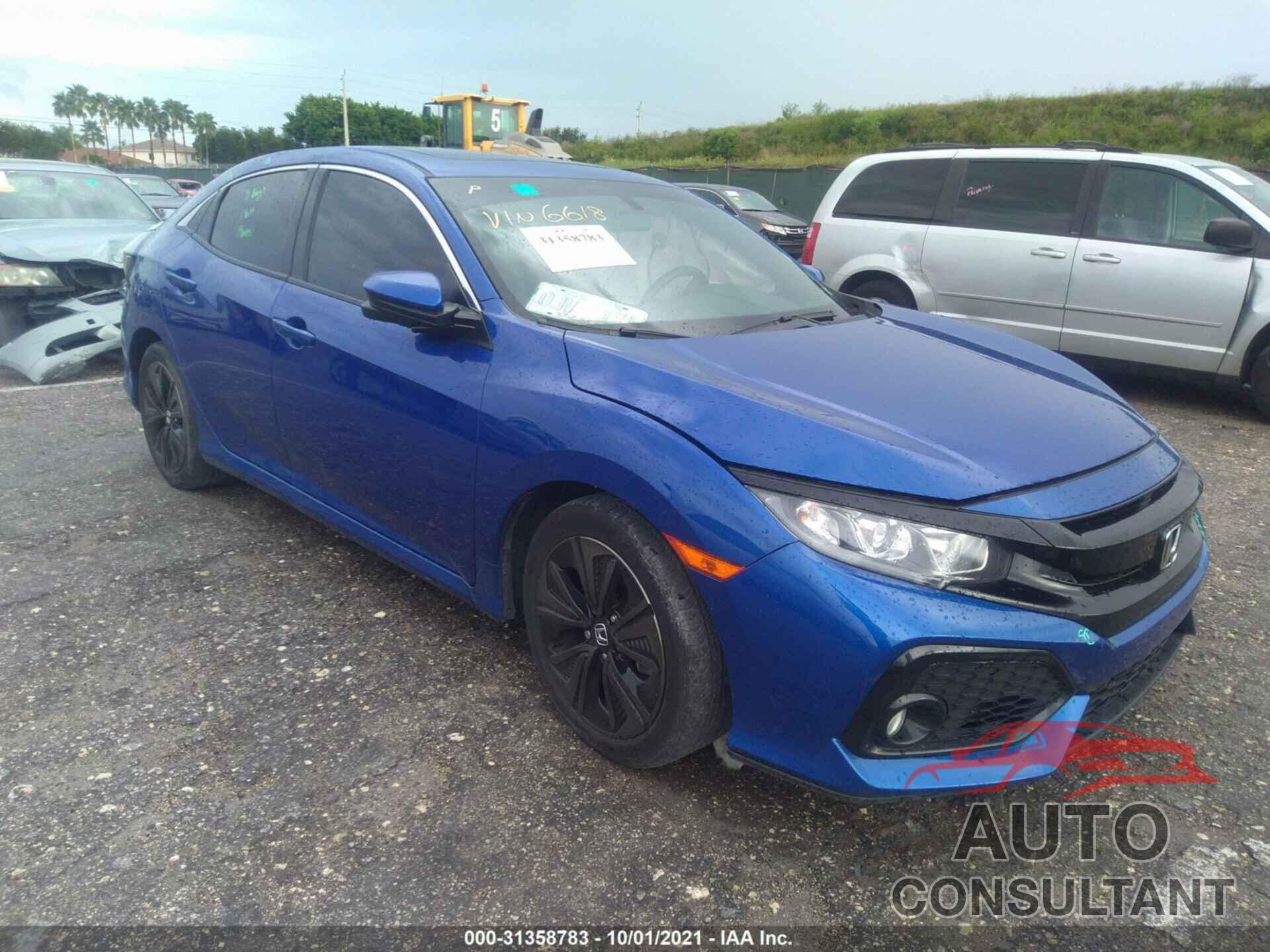 HONDA CIVIC HATCHBACK 2018 - SHHFK7H50JU226618