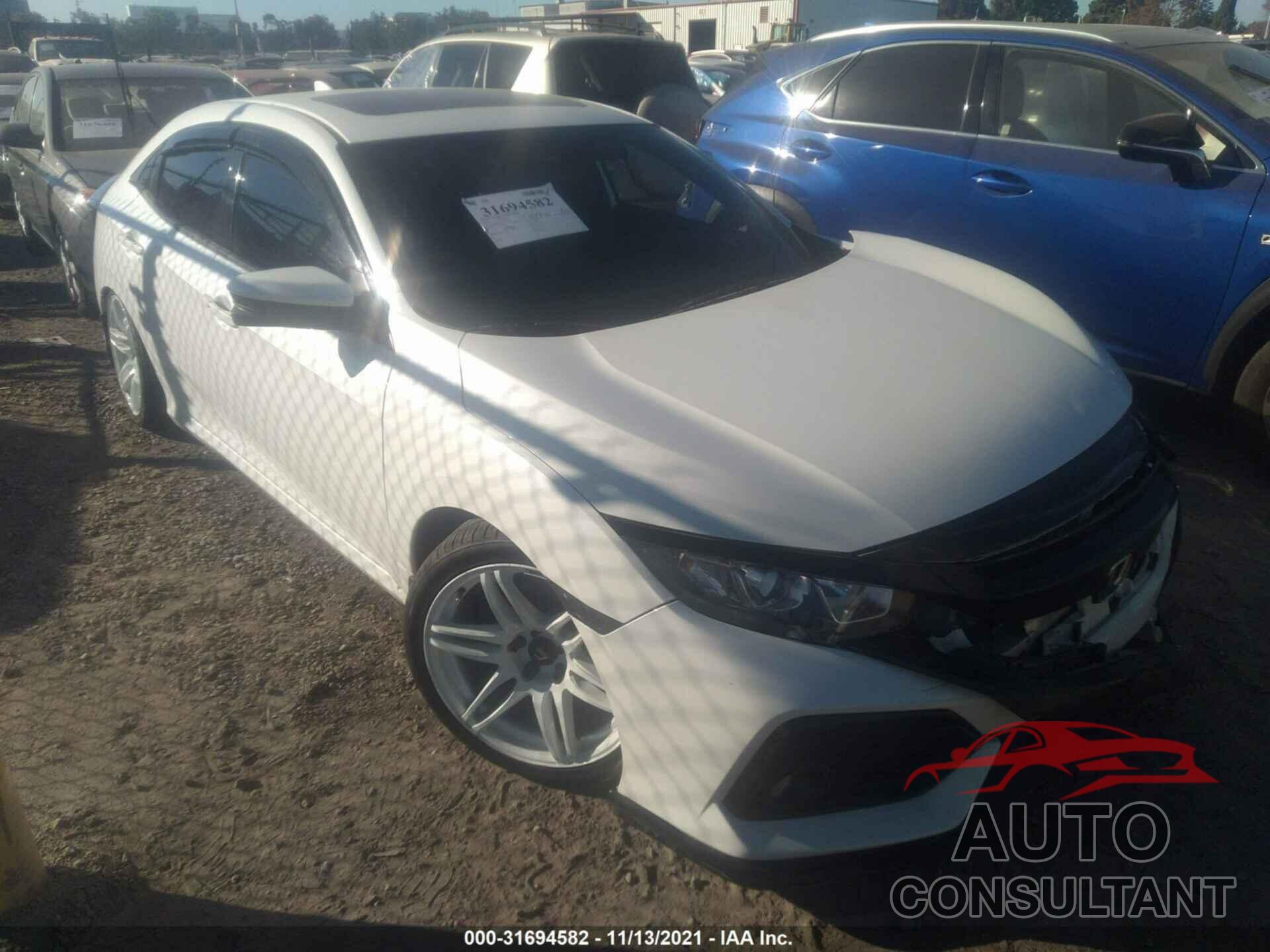 HONDA CIVIC HATCHBACK 2019 - SHHFK7H63KU409098