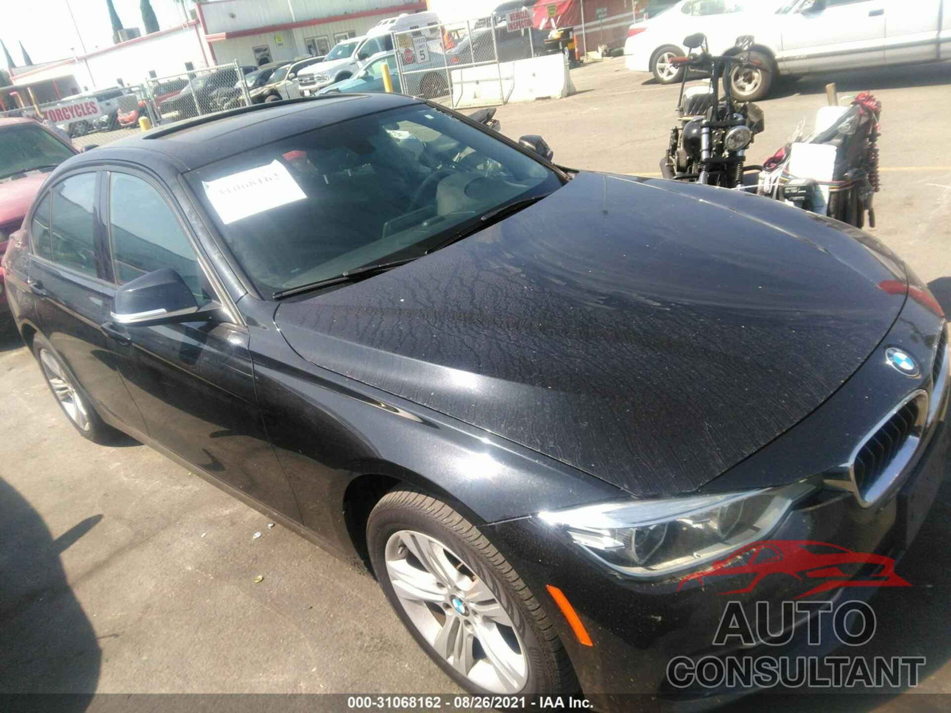 BMW 3 SERIES 2016 - WBA8E9G55GNT86435