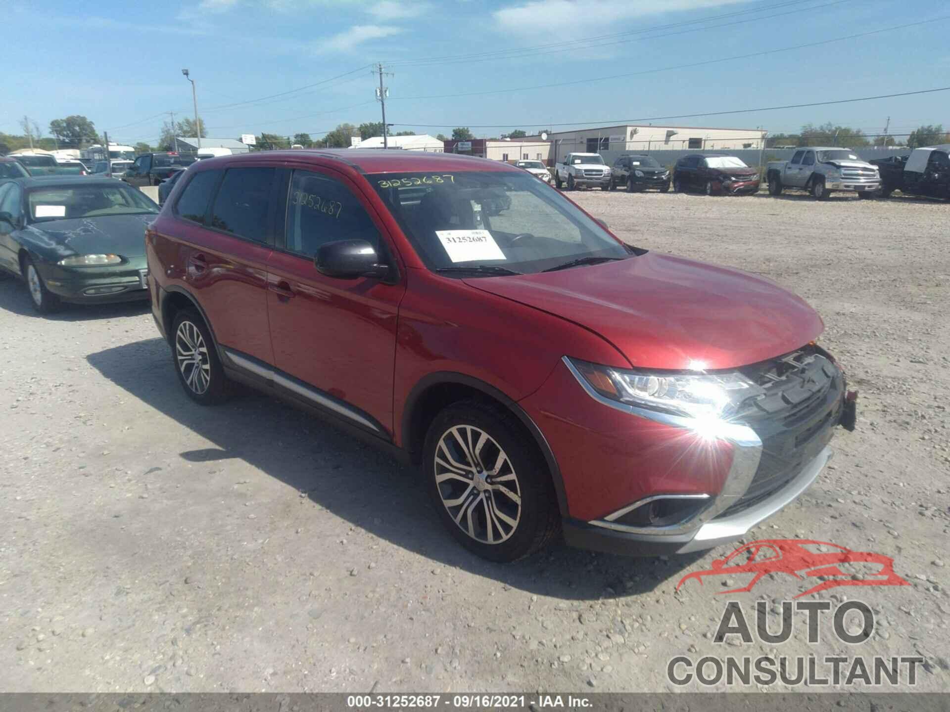 MITSUBISHI OUTLANDER 2016 - JA4AZ3A33GZ039122