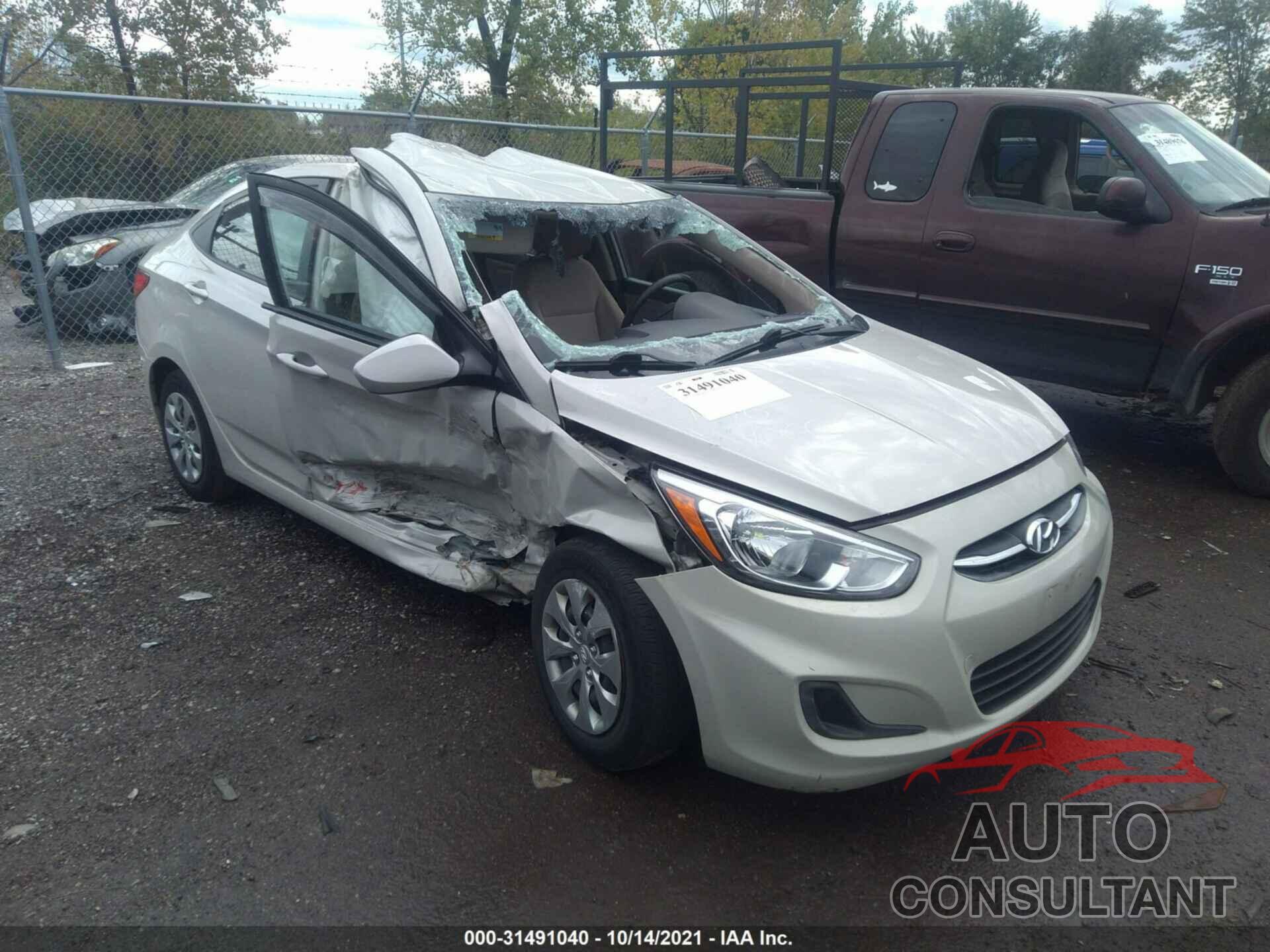 HYUNDAI ACCENT 2017 - KMHCT4AEXHU238279