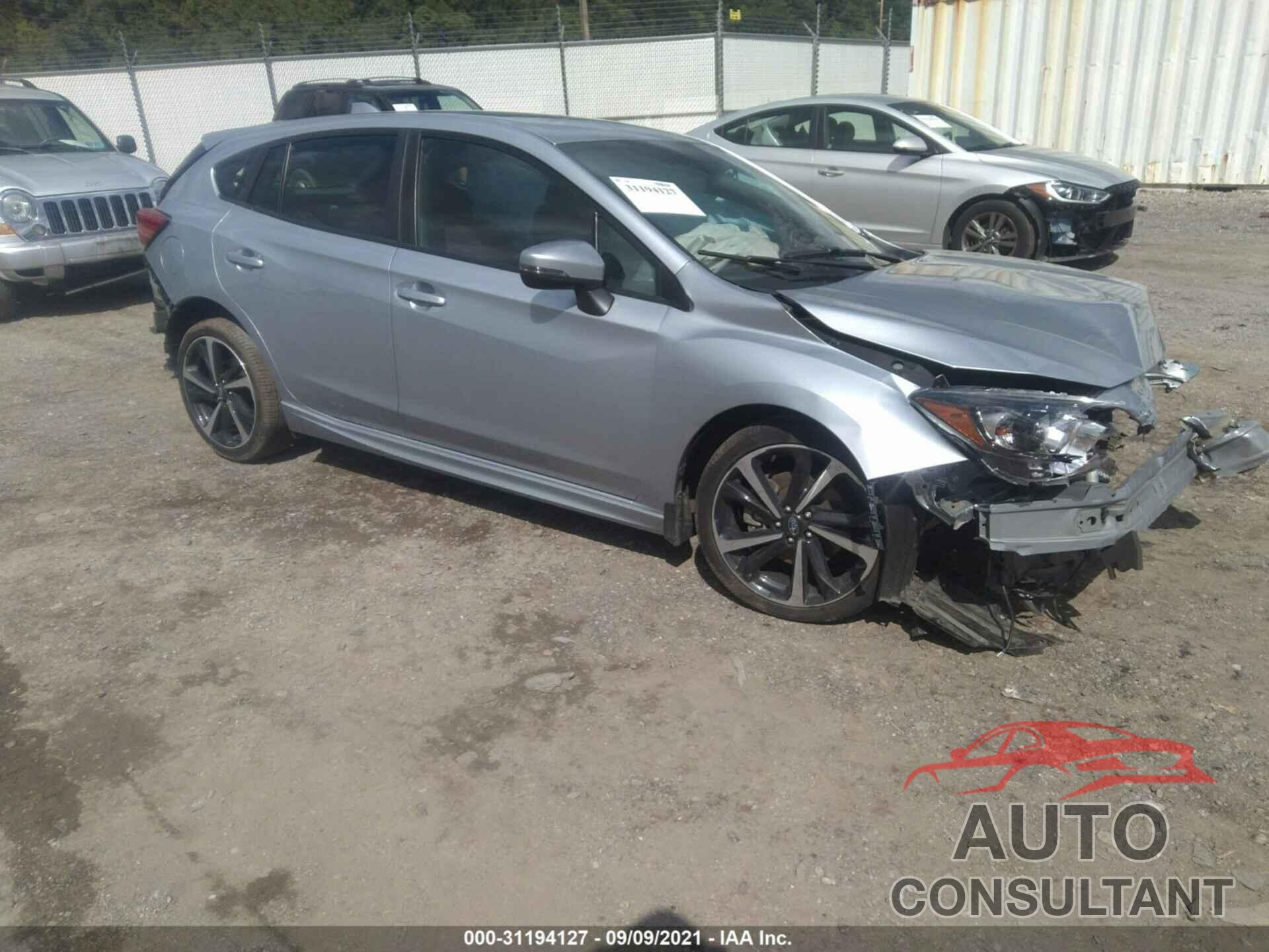 SUBARU IMPREZA 2020 - 4S3GTAJ69L1710754