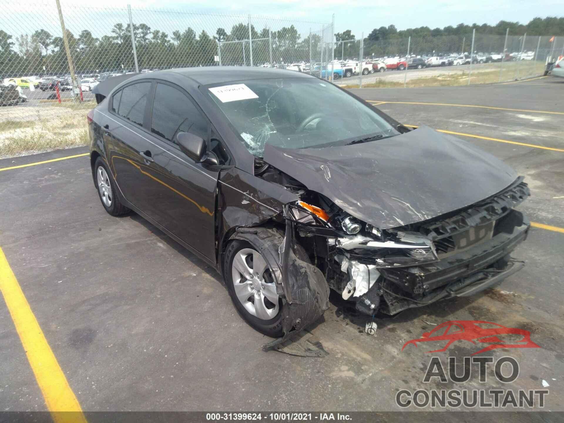 KIA FORTE 2017 - 3KPFK4A79HE138159