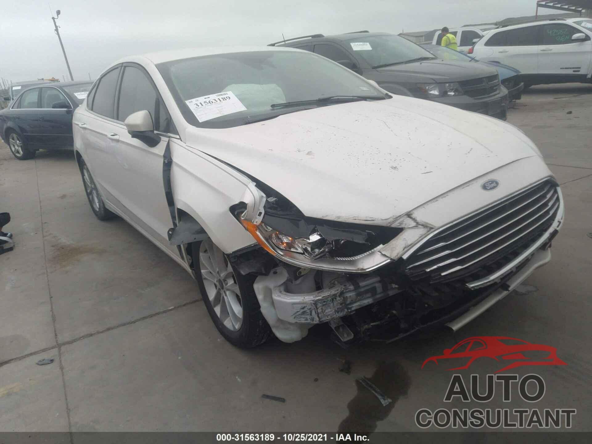 FORD FUSION 2020 - 3FA6P0HD1LR225132