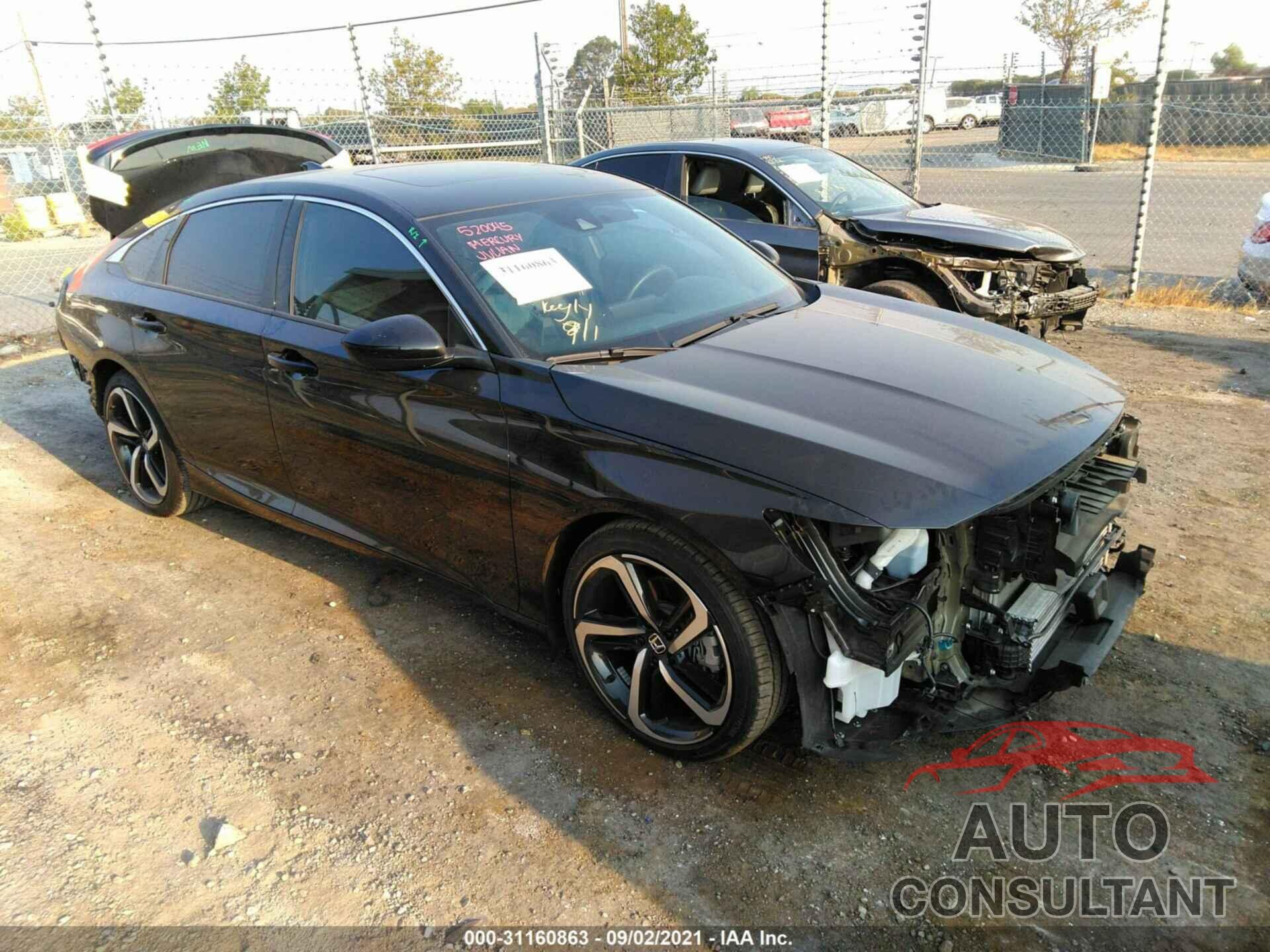 HONDA ACCORD SEDAN 2019 - 1HGCV2F37KA029716