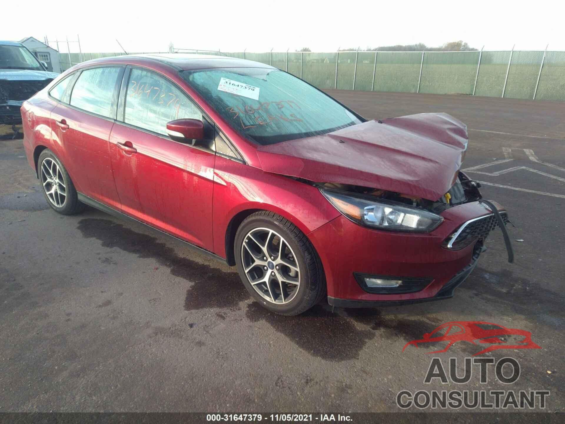 FORD FOCUS 2017 - 1FADP3H25HL258325