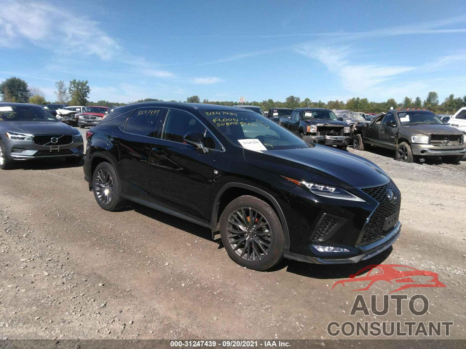 LEXUS RX 2020 - 2T2YZMDA4LC230097