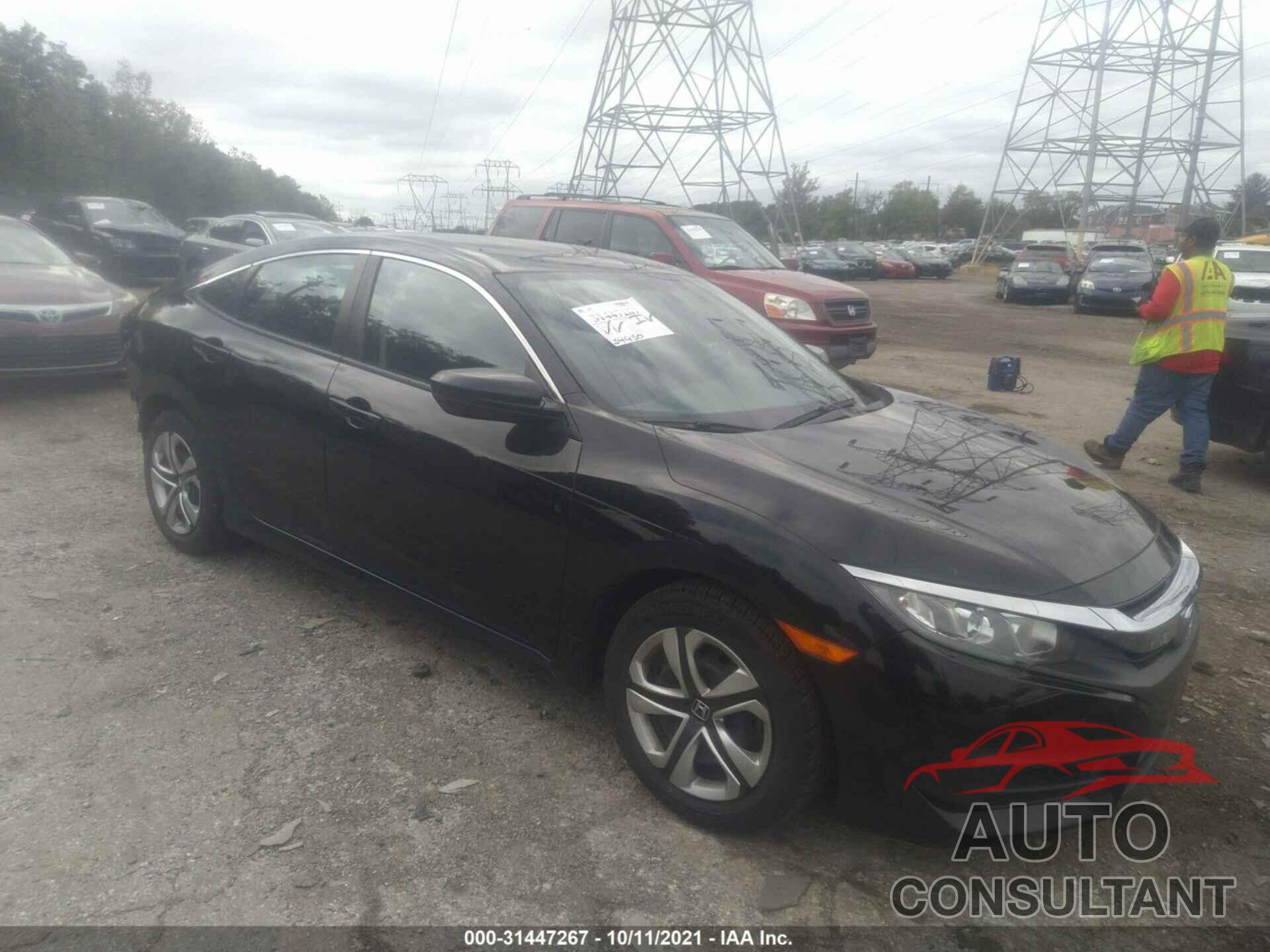 HONDA CIVIC SEDAN 2017 - 2HGFC2F54HH576232