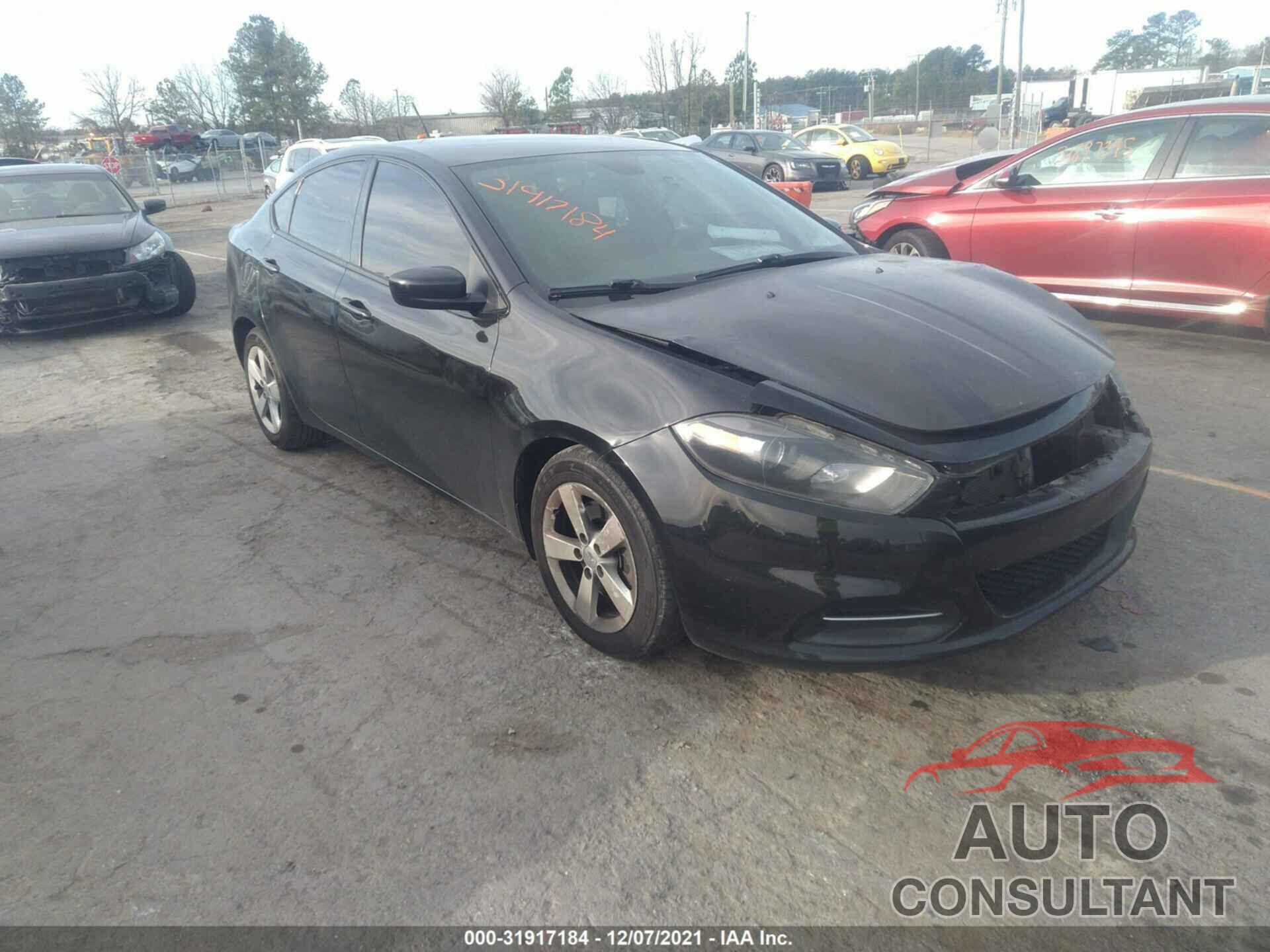 DODGE DART 2016 - 1C3CDFBBXGD564569