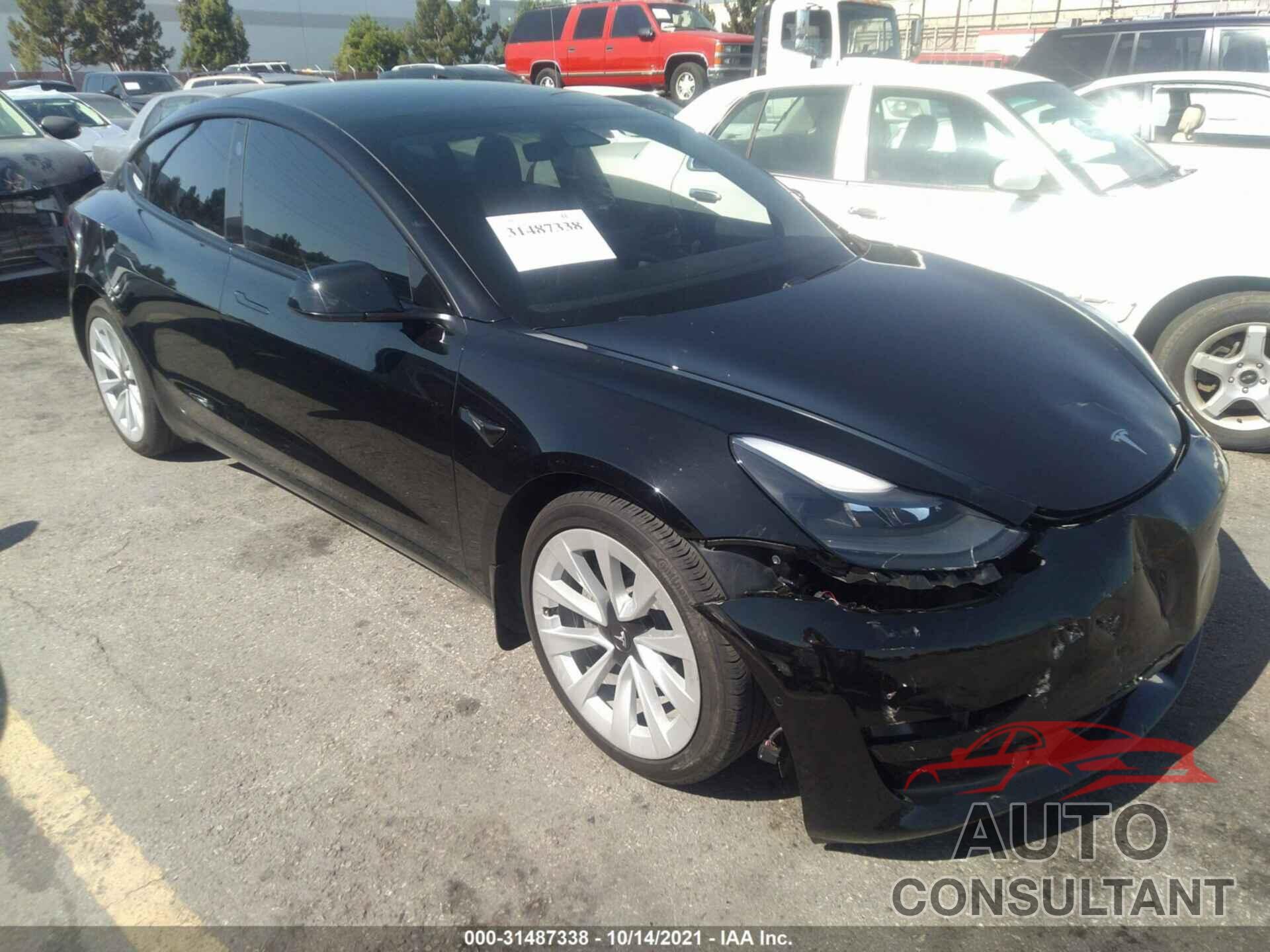 TESLA MODEL 3 2021 - 5YJ3E1EA8MF922044