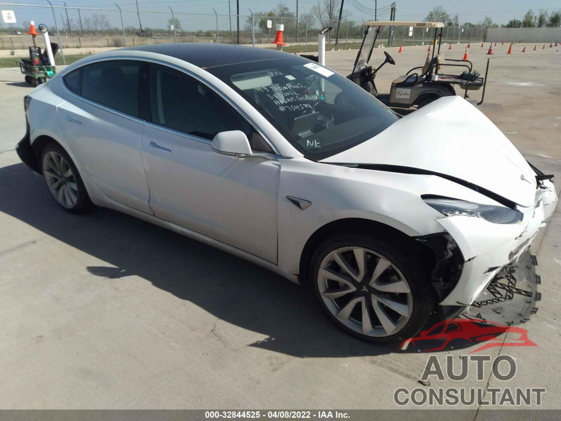 TESLA MODEL 3 2019 - 5YJ3E1EA9KF191041