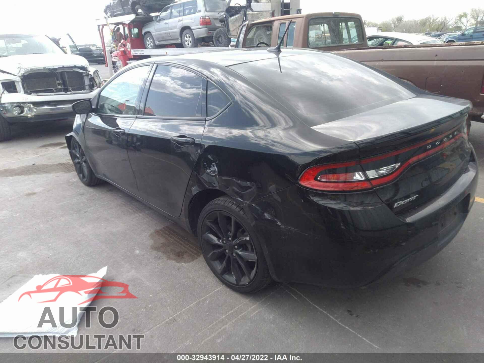 DODGE DART 2016 - 1C3CDFFA9GD821237