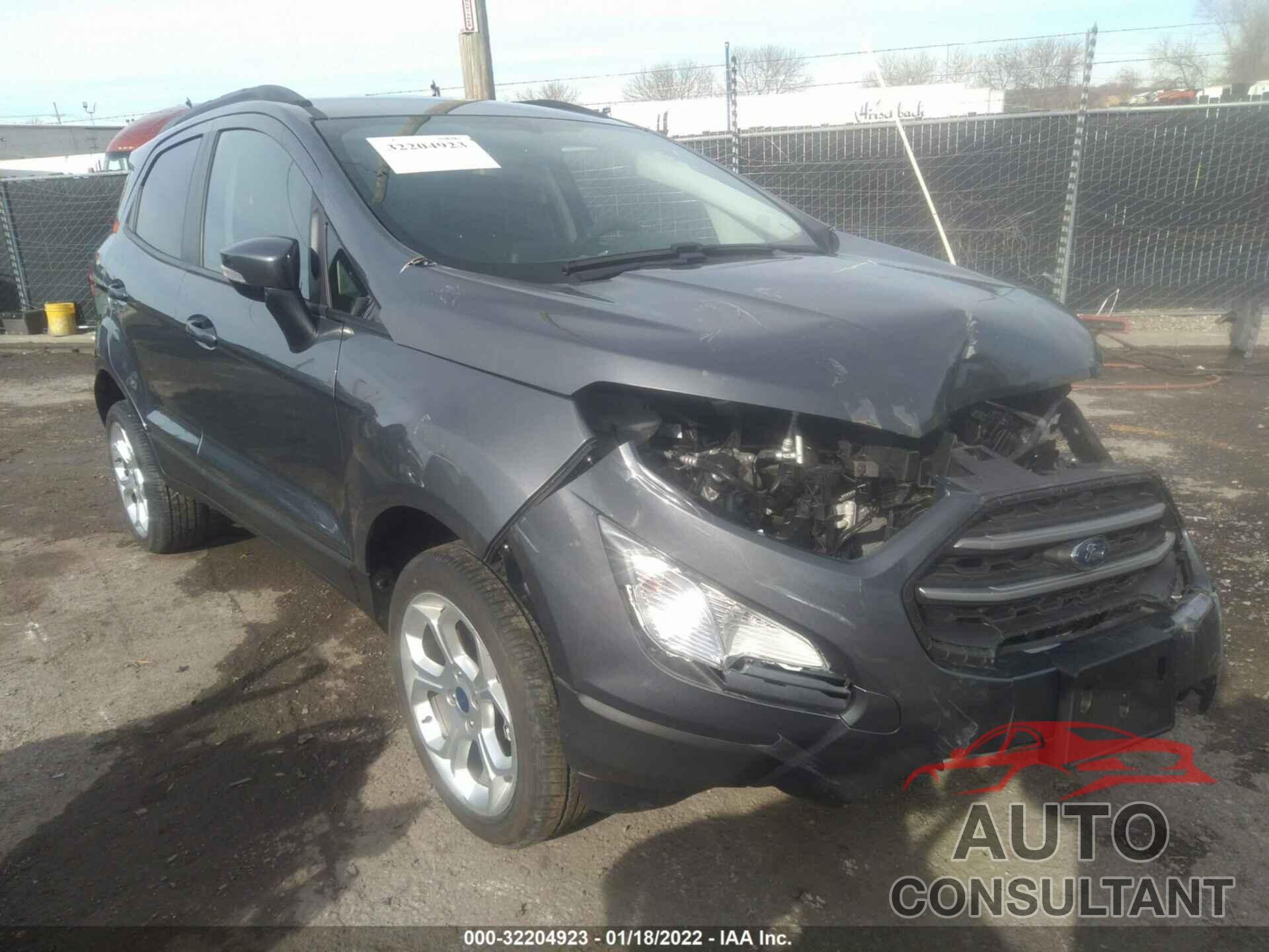 FORD ECOSPORT 2021 - MAJ6S3GL3MC411439