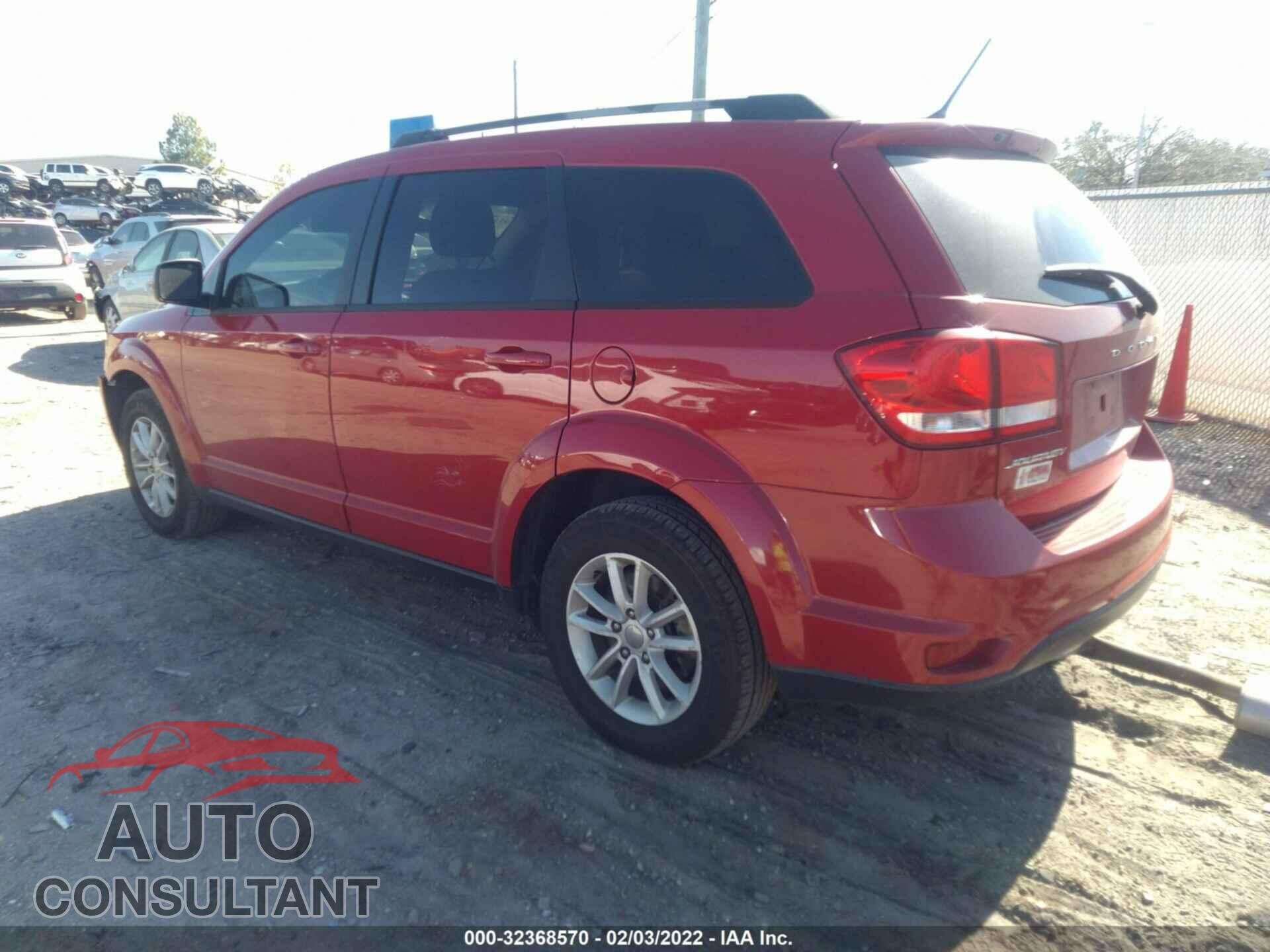 DODGE JOURNEY 2017 - 3C4PDCBB5HT562865