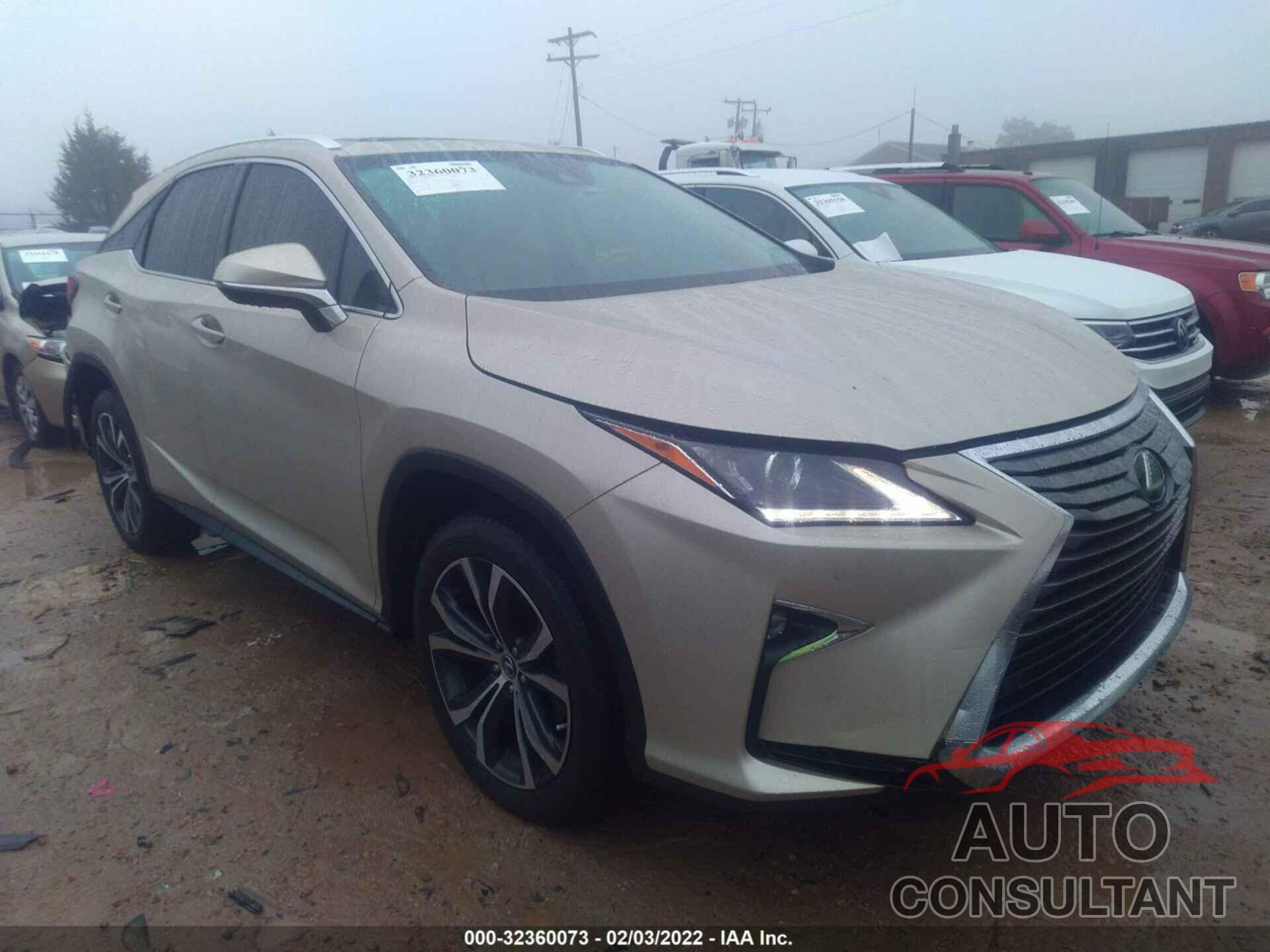 LEXUS RX 2018 - 2T2ZZMCA1JC112592