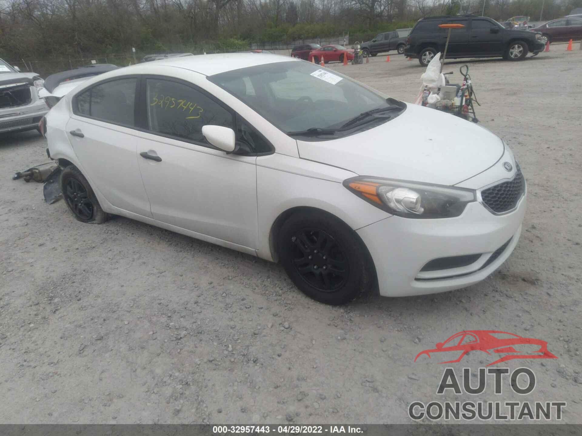 KIA FORTE 2016 - KNAFK4A62G5503019