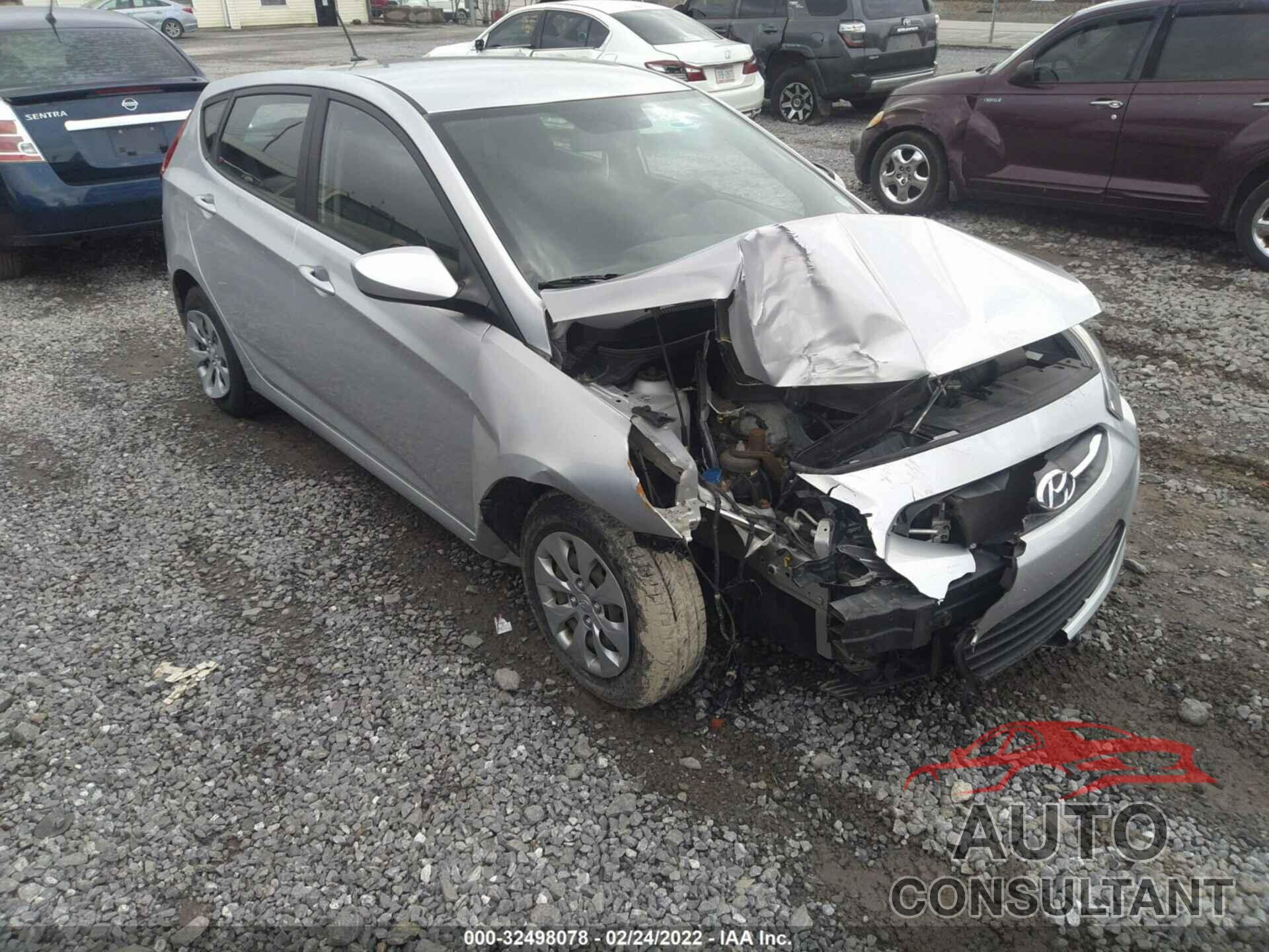 HYUNDAI ACCENT 2016 - KMHCT5AE4GU288146